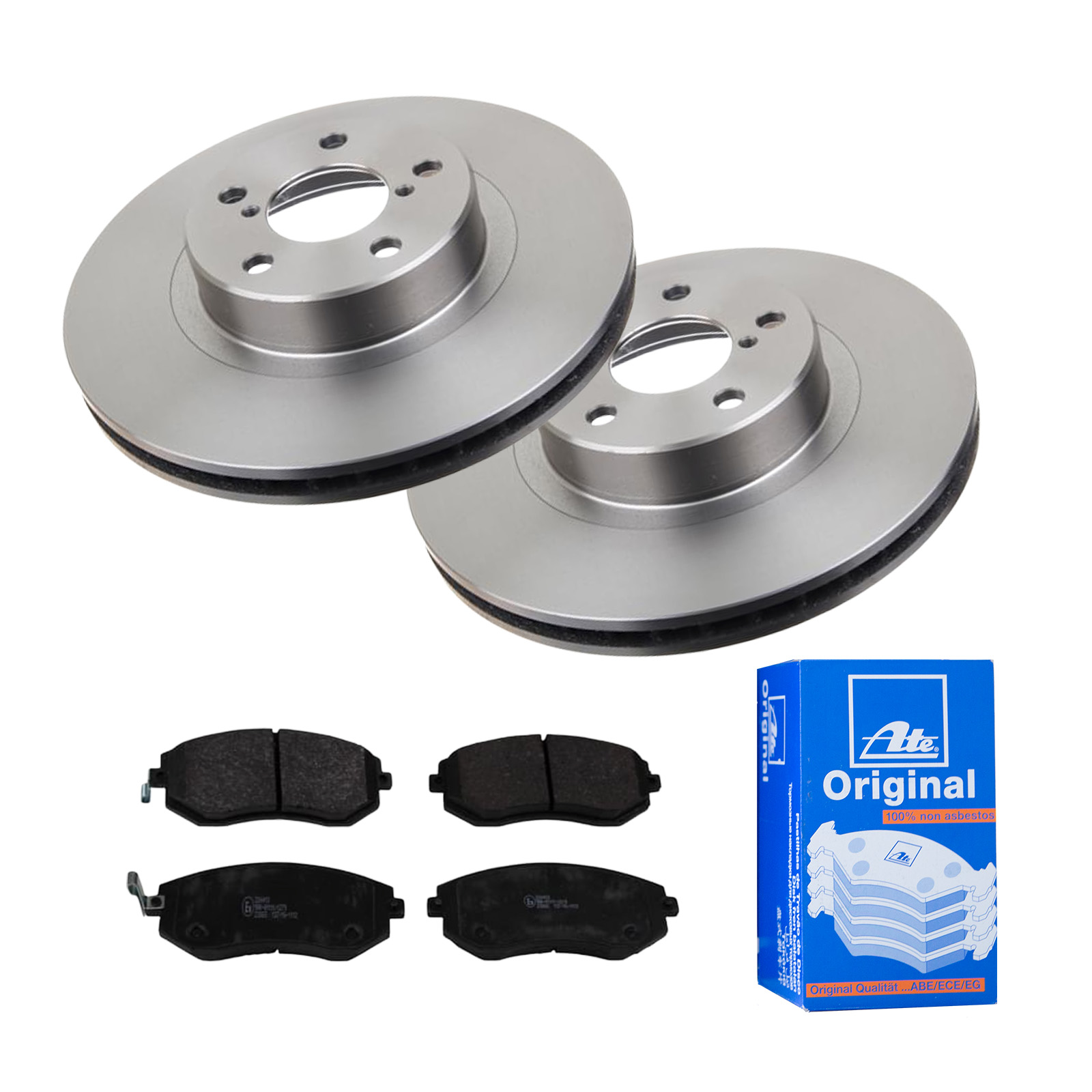 ATE Bremsensatz, Scheibenbremse ijf141dm19 Vorderachse belüftet 277mm 24mm für SUBARU