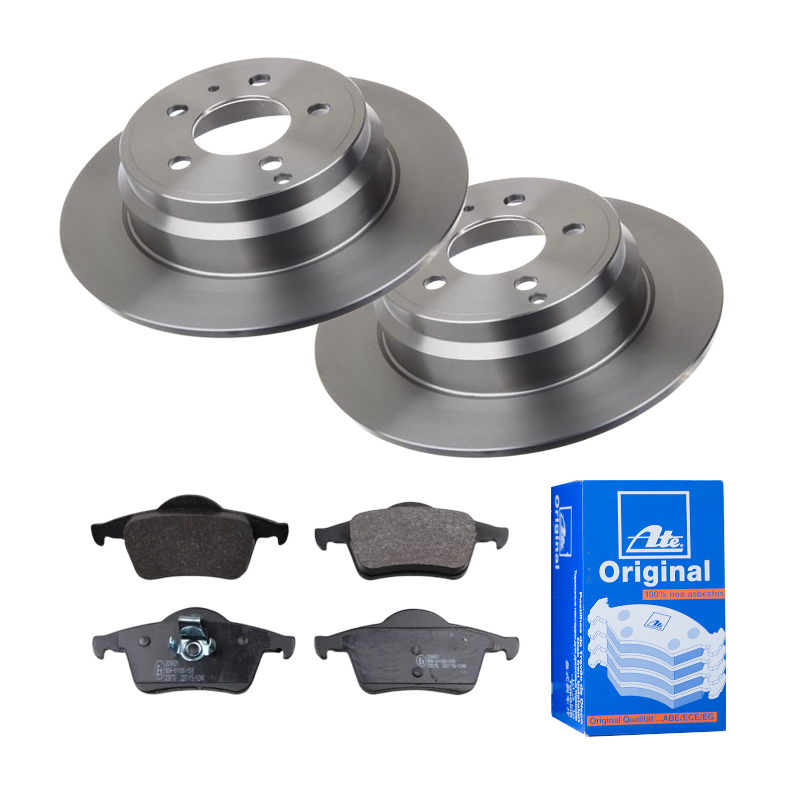 ATE ijf141dnf9 Hinterachse Voll 295mm 9mm für VOLVO