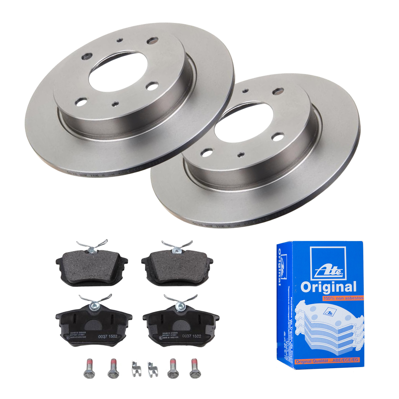 ATE ijf141ecp5 Hinterachse Voll 250mm 10mm für VOLVO MITSUBISHI SMART