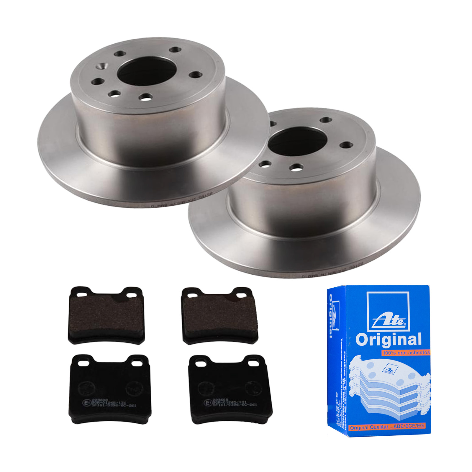 ATE Bremsensatz, Scheibenbremse ijf141ees3 Hinterachse Voll 270mm 10mm für VAUXHALL OPEL SAAB