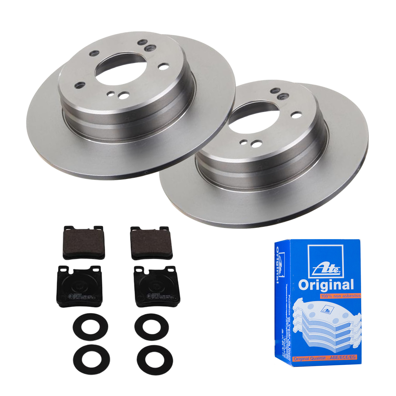 ATE ijf141ghf8 Hinterachse belüftet 278mm 19mm für MERCEDES-BENZ CHRYSLER