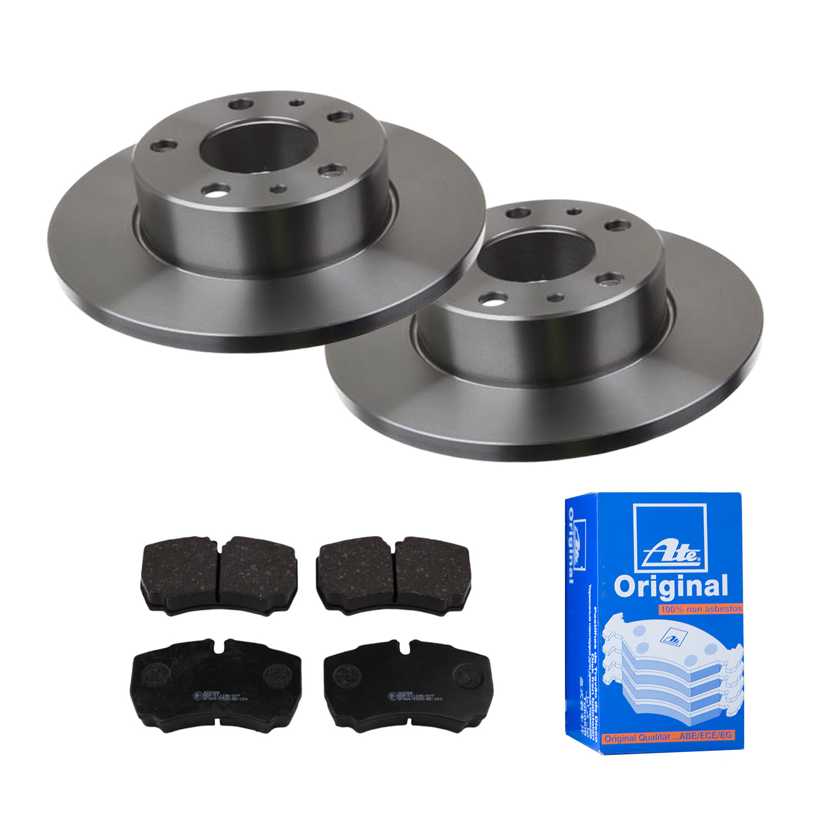 ATE ijf141gks6 Hinterachse Voll 276mm 16mm für IVECO