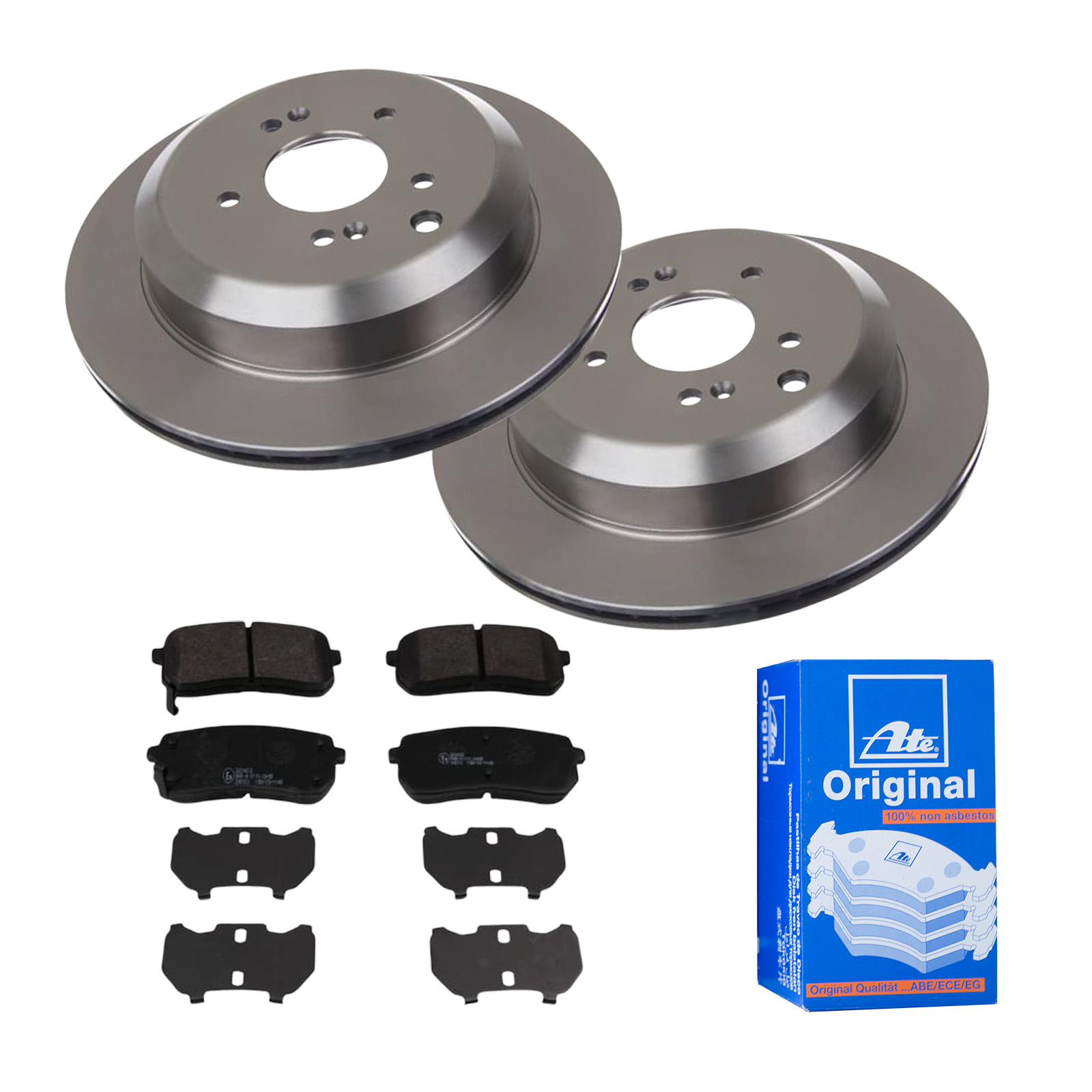 ATE ijf141gp32 Hinterachse belüftet 324mm 18mm für HYUNDAI KIA