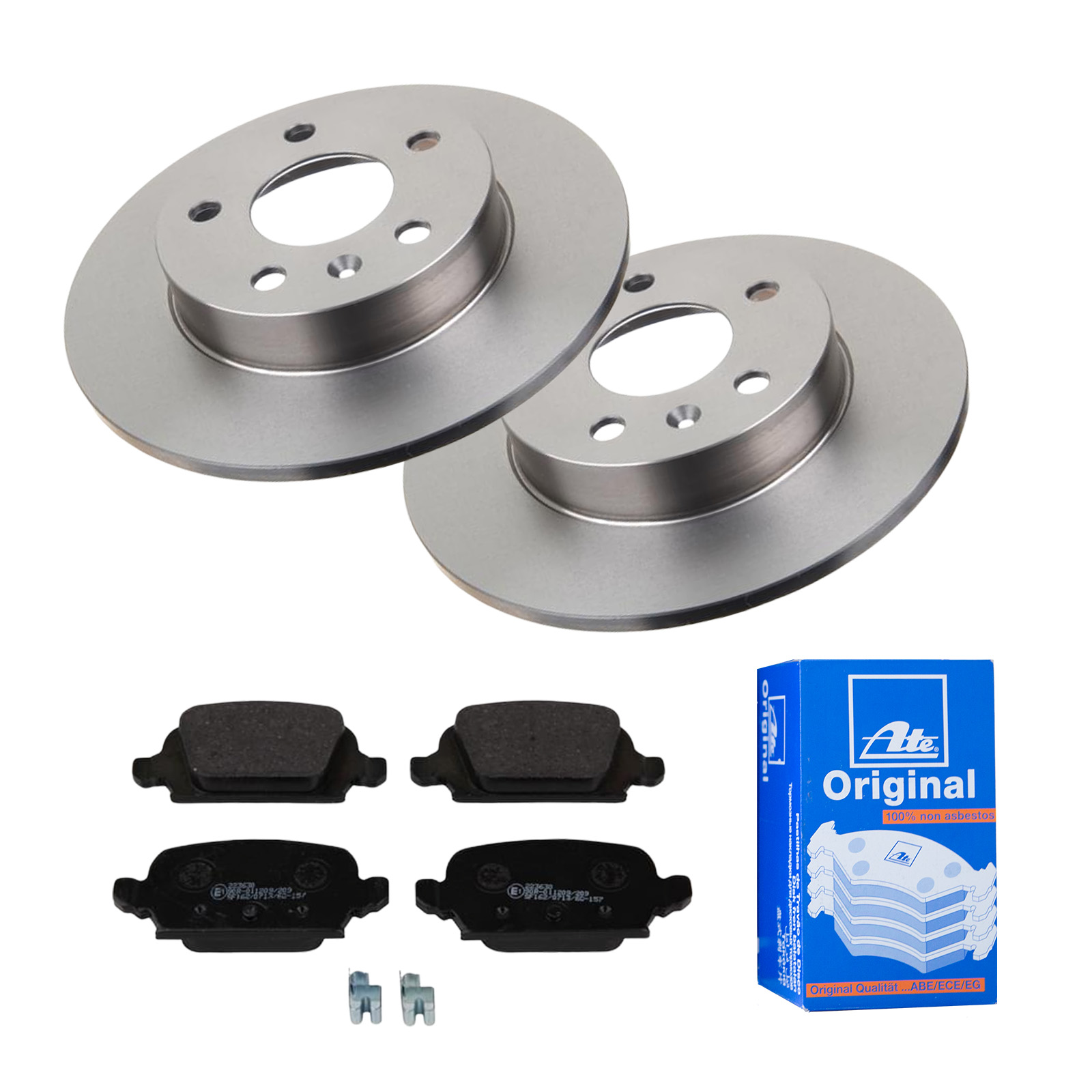 ATE Bremsensatz, Scheibenbremse ijf141h3r8 Hinterachse Voll 264mm 9mm für VAUXHALL OPEL