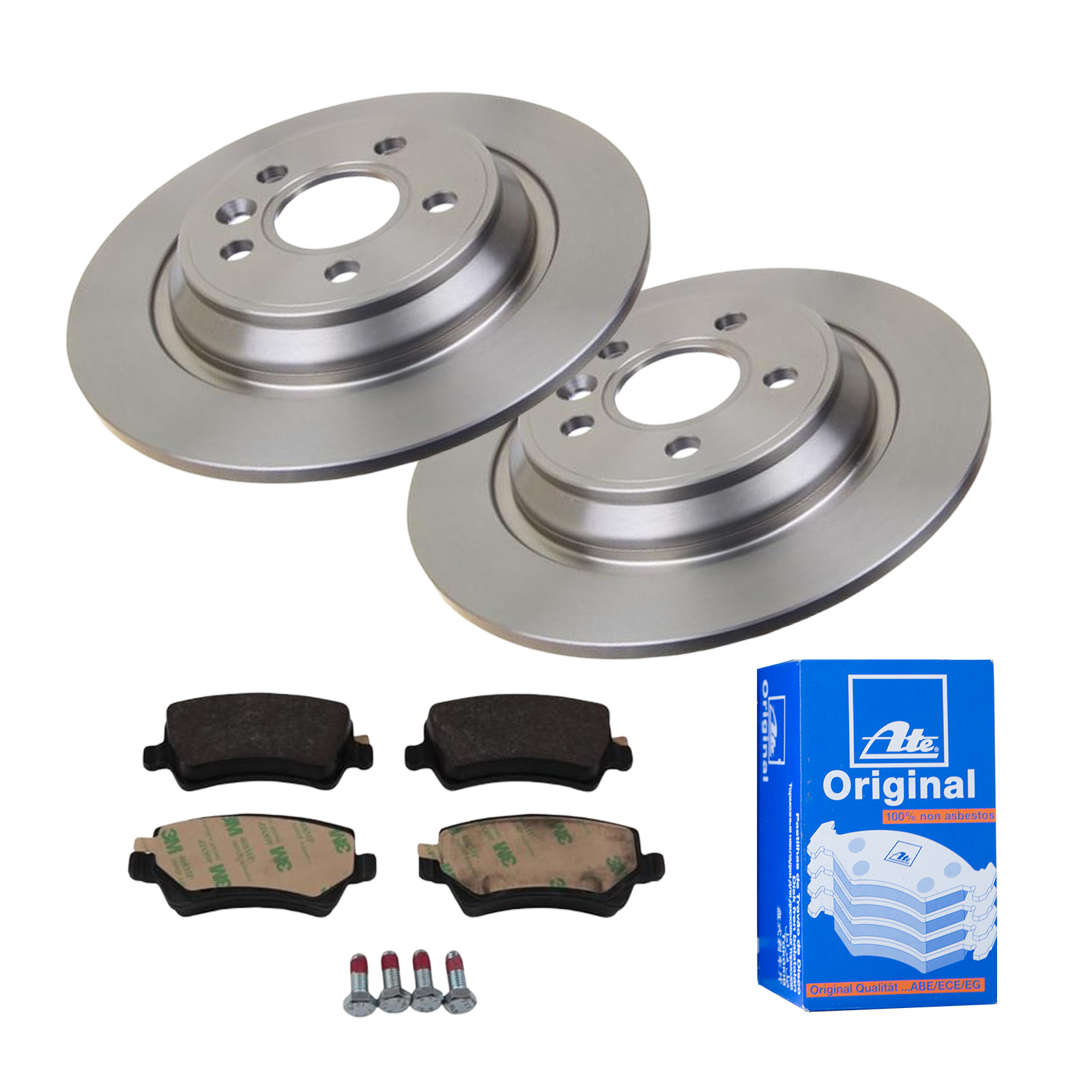 ATE Bremsensatz, Scheibenbremse ijf141hes0 Hinterachse Voll 302mm 11mm für FORD VOLVO LAND ROVER