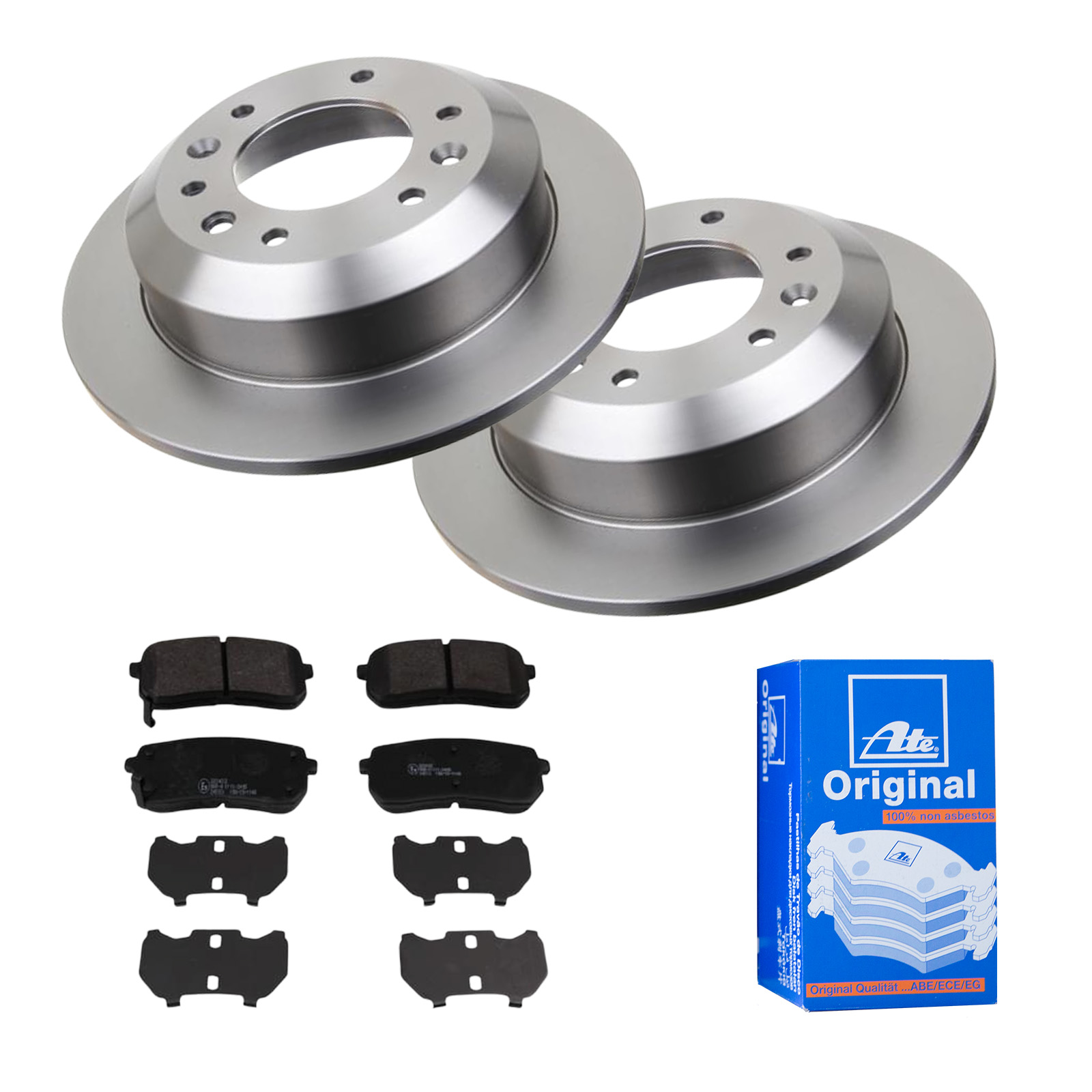ATE ijf141hkf2 Hinterachse Voll 324mm 11mm für HYUNDAI KIA