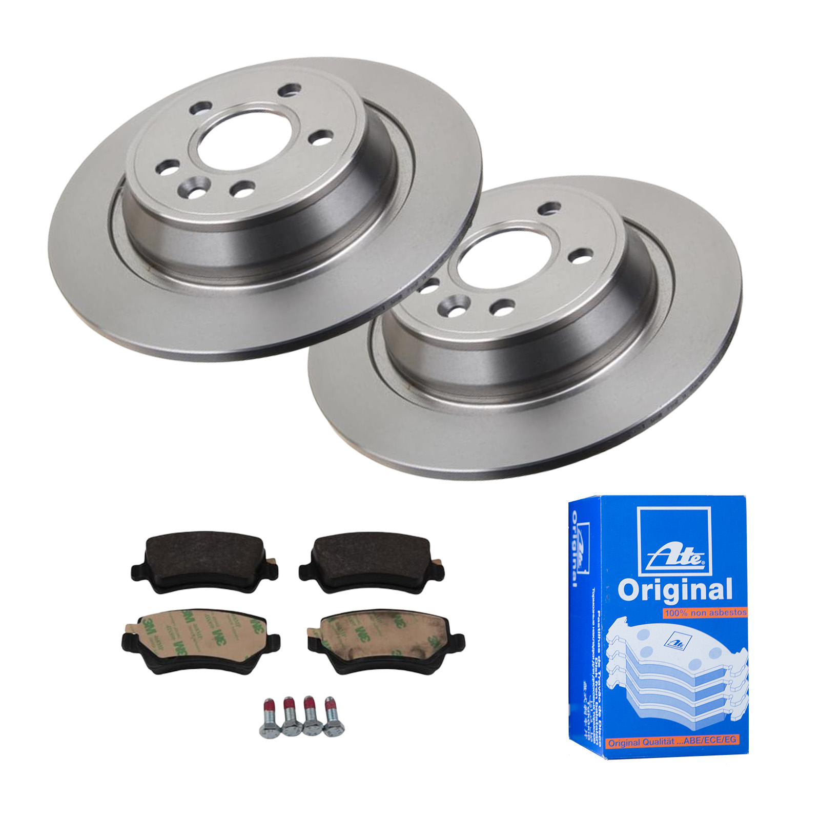 ATE Bremsensatz, Scheibenbremse ijf141hwc8 Hinterachse Voll 302mm 10mm für FORD VOLVO LAND ROVER