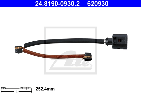 ATE ijf141gnu2 Hinterachse belüftet 314mm 22mm für VAG PORSCHE