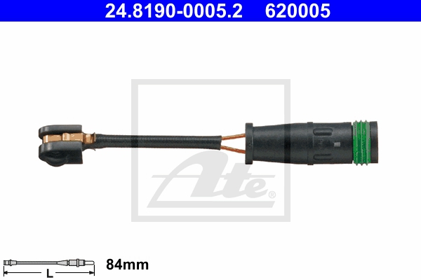 ATE Bremsensatz, Scheibenbremse ijzjsg6br0 Hinterachse belüftet 303mm 28mm für MERCEDES-BENZ VAG