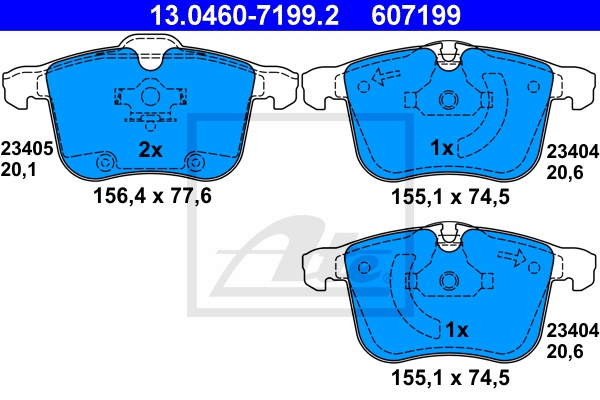 ATE Bremsensatz, Scheibenbremse ijzjsg6ly7 Vorderachse belüftet 314mm 28mm für OPEL VAUXHALL SAAB