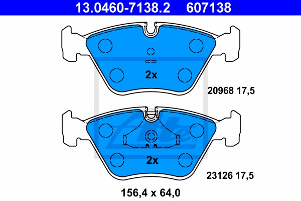 ATE Bremsensatz, Scheibenbremse ijzjsgjqn4 Vorderachse belüftet 305mm 28mm für JAGUAR