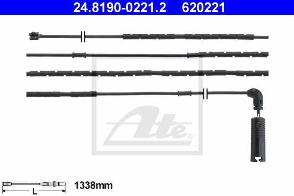 ATE Bremsensatz, Scheibenbremse ijzjsgkon8 Hinterachse Voll 280mm 10mm für SAAB BMW MG ROVER