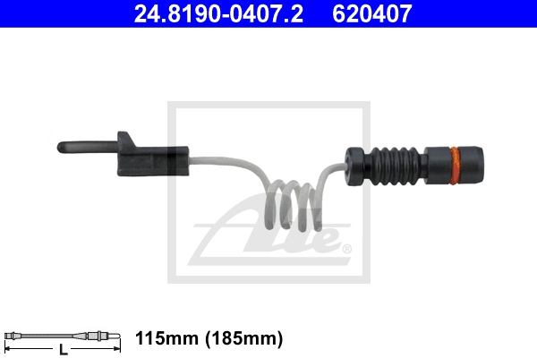 ATE Bremsensatz, Scheibenbremse ik3ebyml20 Vorderachse belüftet 276mm 22mm für MERCEDES-BENZ VAG