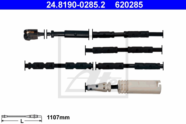 ATE Bremsensatz, Scheibenbremse sg00000drx Vorderachse belüftet 348mm 22mm für BMW