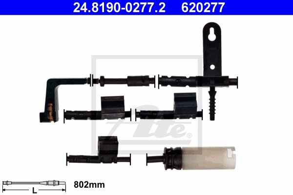 ATE Bremsensatz, Scheibenbremse sg00000e0d Vorderachse Voll 259mm 22mm für MINI