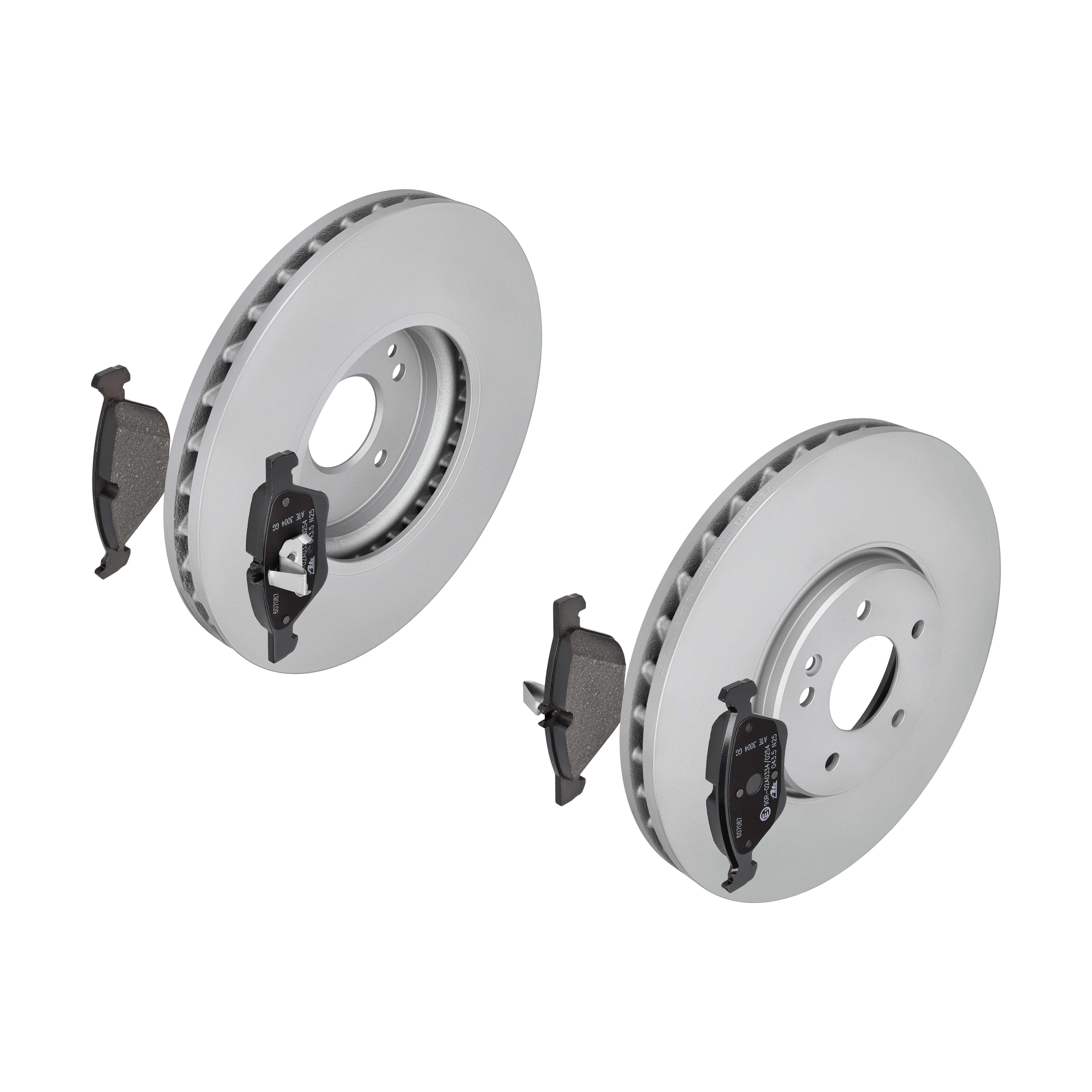 ATE Bremsensatz, Scheibenbremse ijzjsgjfs3 Vorderachse belüftet 330mm 32mm für MERCEDES-BENZ CHRYSLER