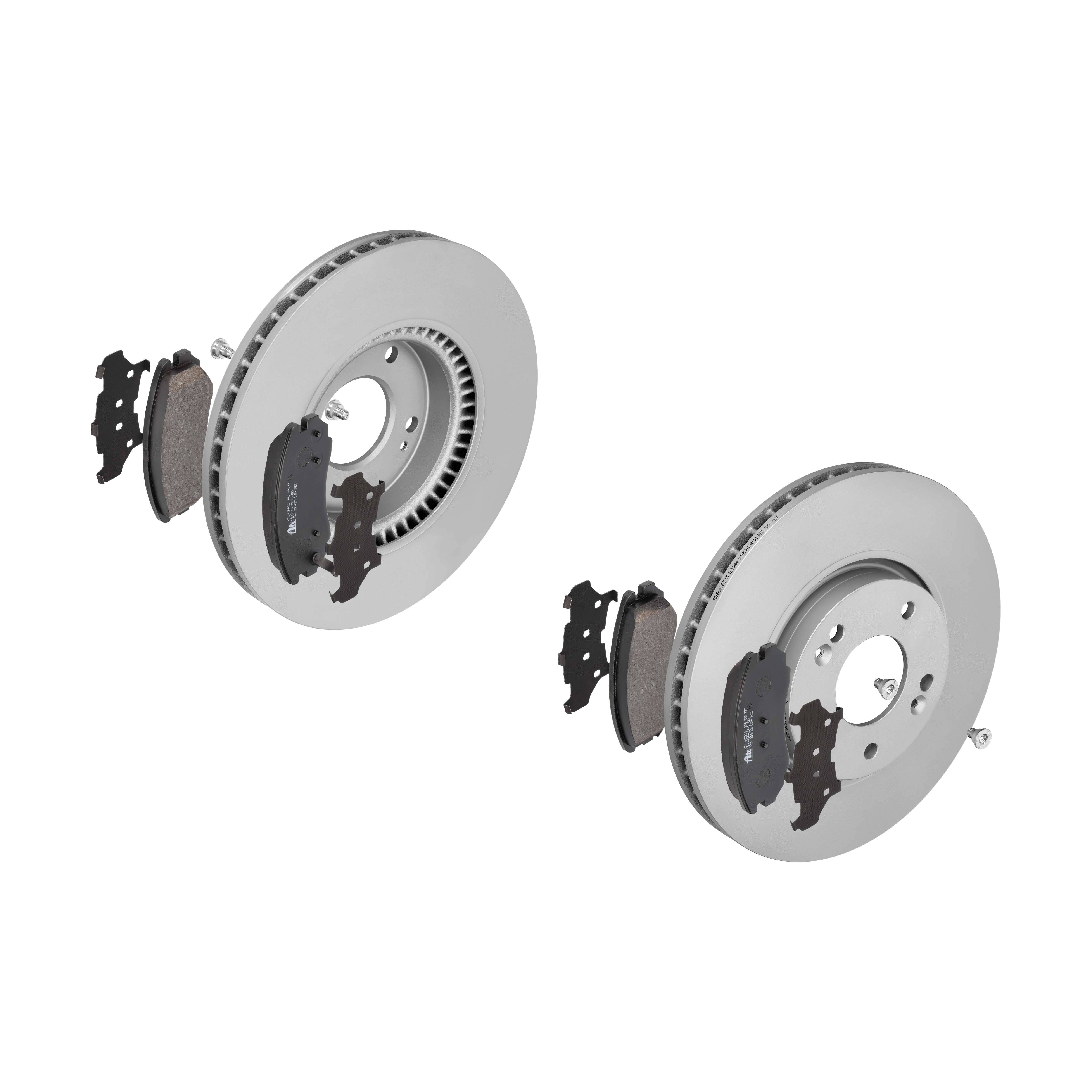 ATE Bremsensatz, Scheibenbremse ijf141c5s9 Vorderachse belüftet 300mm 28mm für KIA HYUNDAI