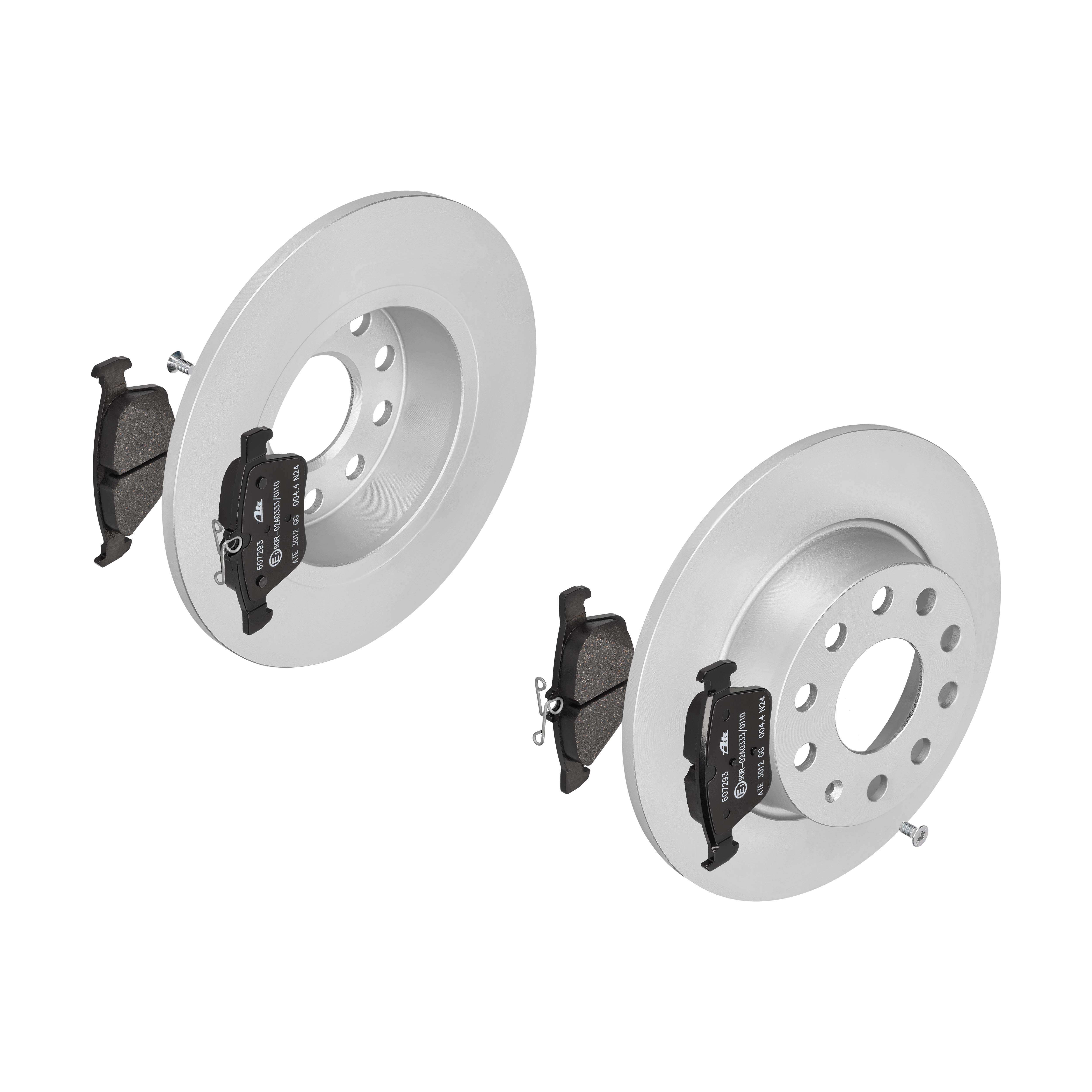 ATE Bremsensatz, Scheibenbremse ijf141emh7 Hinterachse Voll 272mm 9mm für SEAT VAG