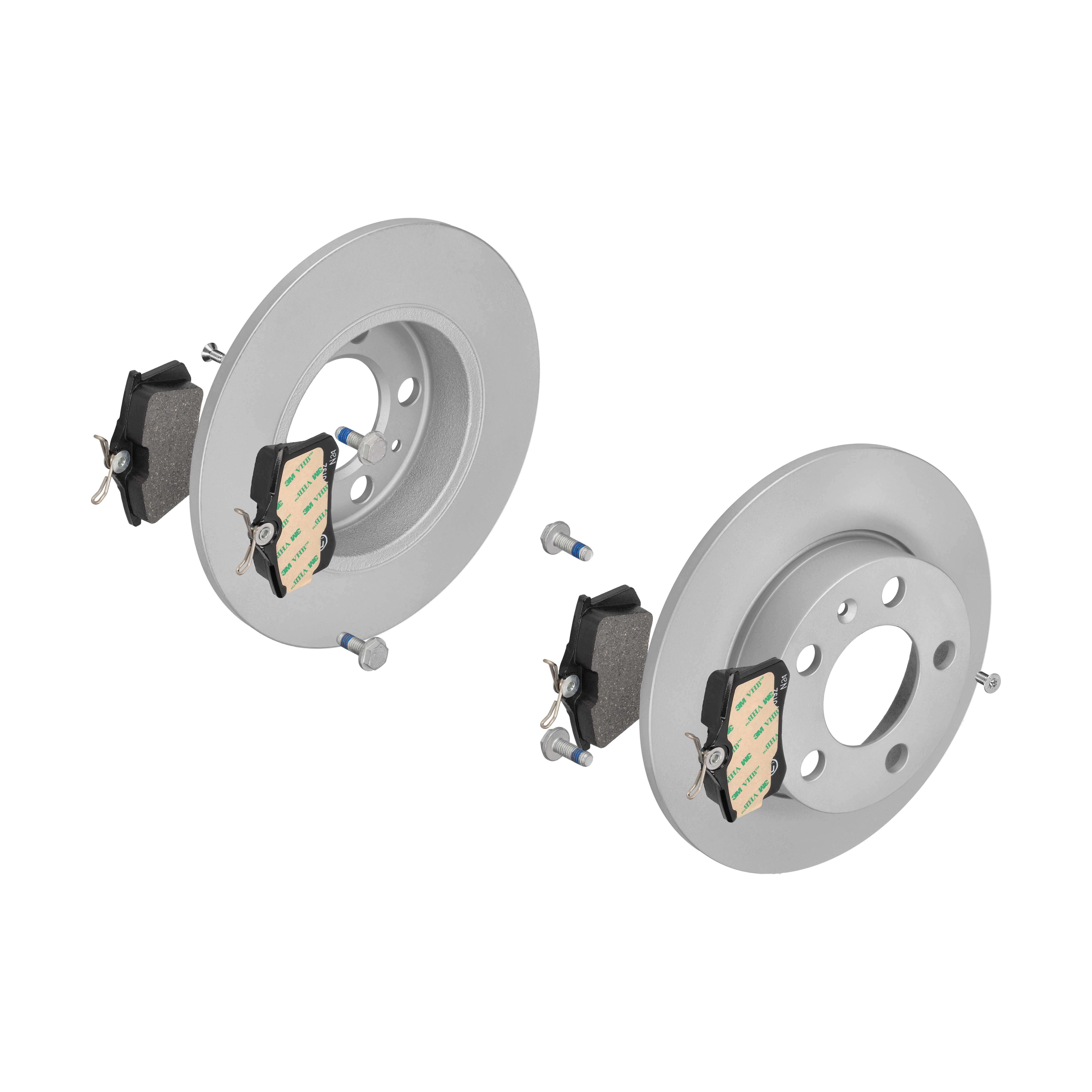 ATE Bremsensatz, Scheibenbremse ijf141f321 Hinterachse Voll 230mm 9mm für PEUGEOT CITROËN VAG SKODA SEAT