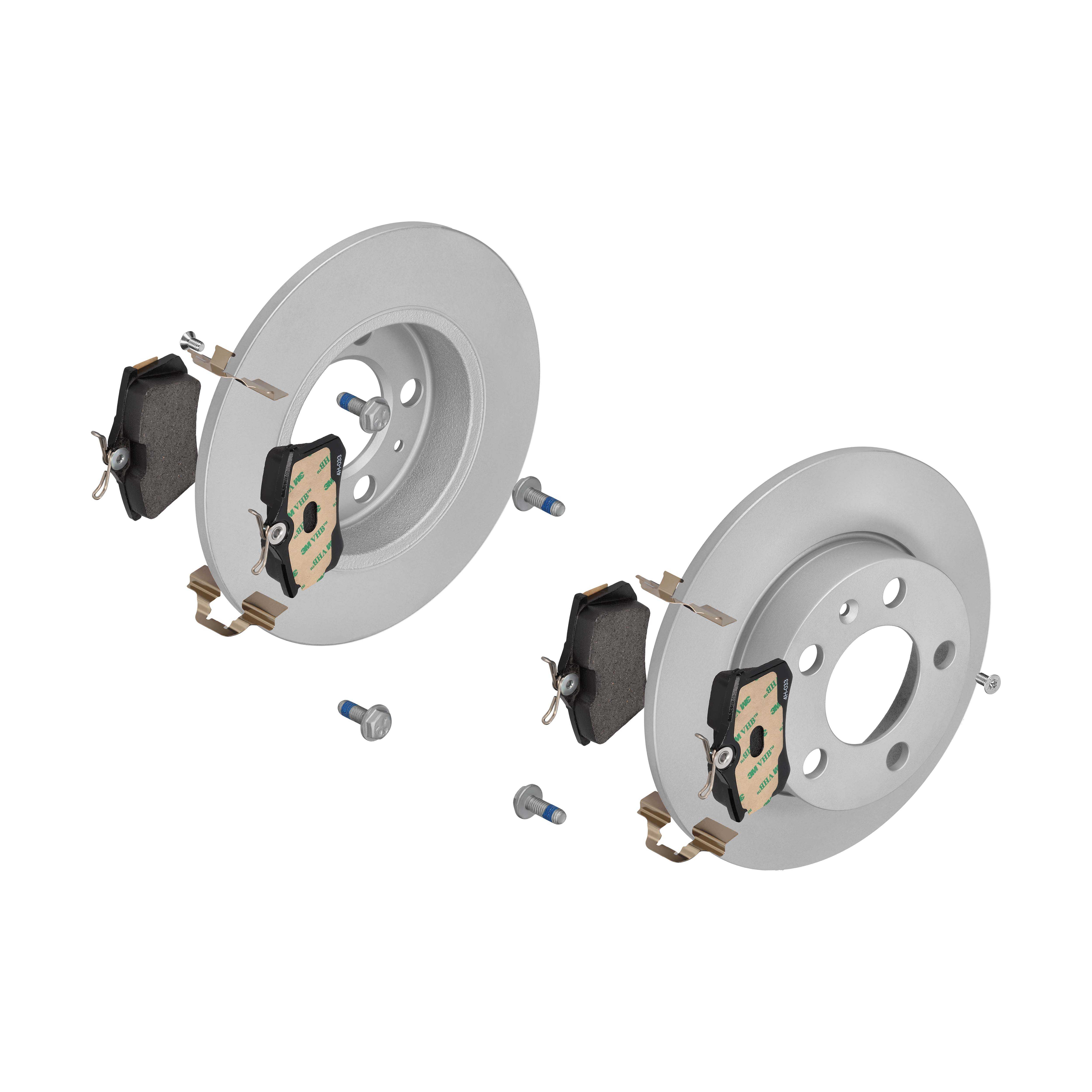 ATE Bremsensatz, Scheibenbremse ijf141fc79 Hinterachse Voll 230mm 9mm für VAG SEAT SKODA