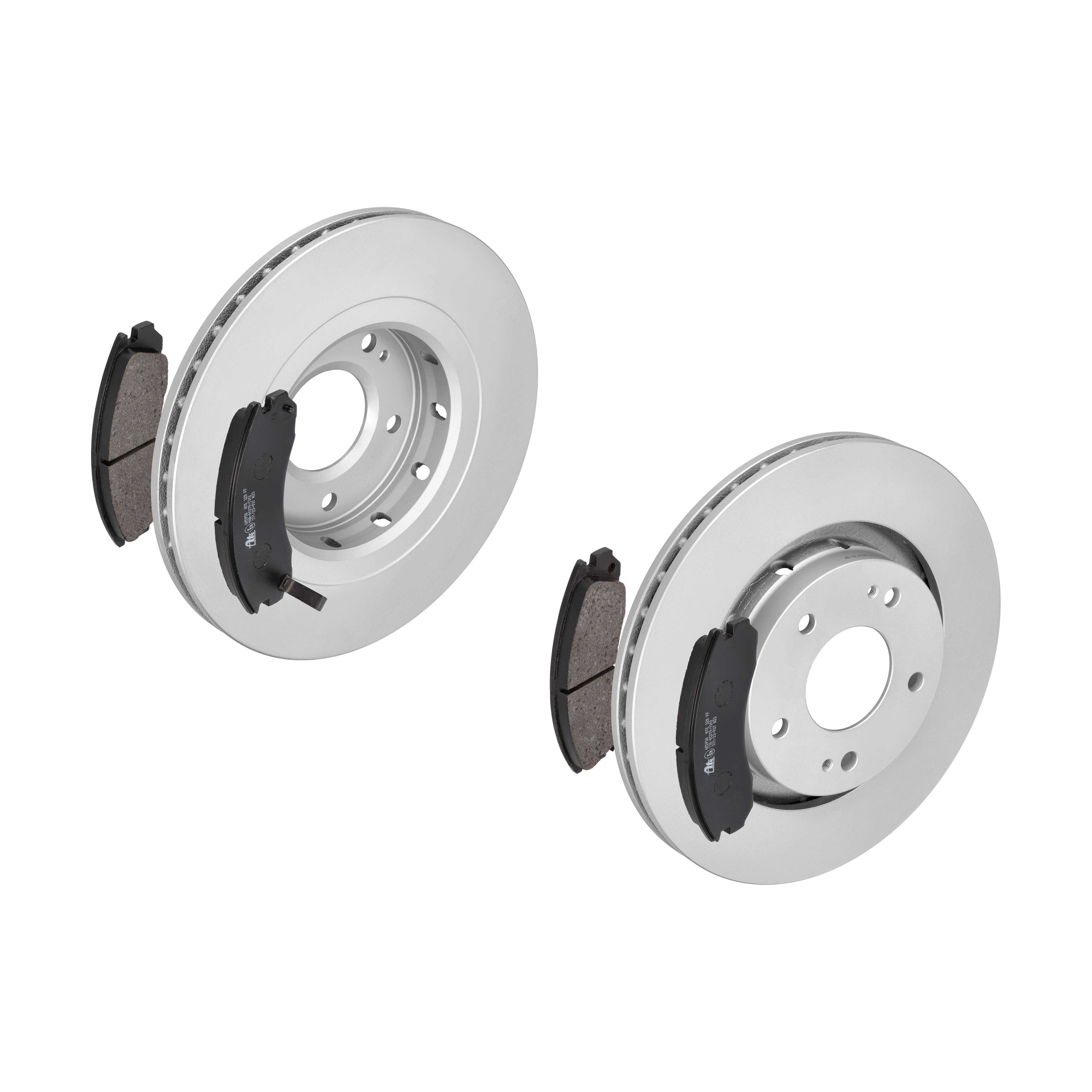 ATE Bremsensatz, Scheibenbremse ijf141dk01 Vorderachse belüftet 294mm 24mm für CITROËN PEUGEOT MITSUBISHI