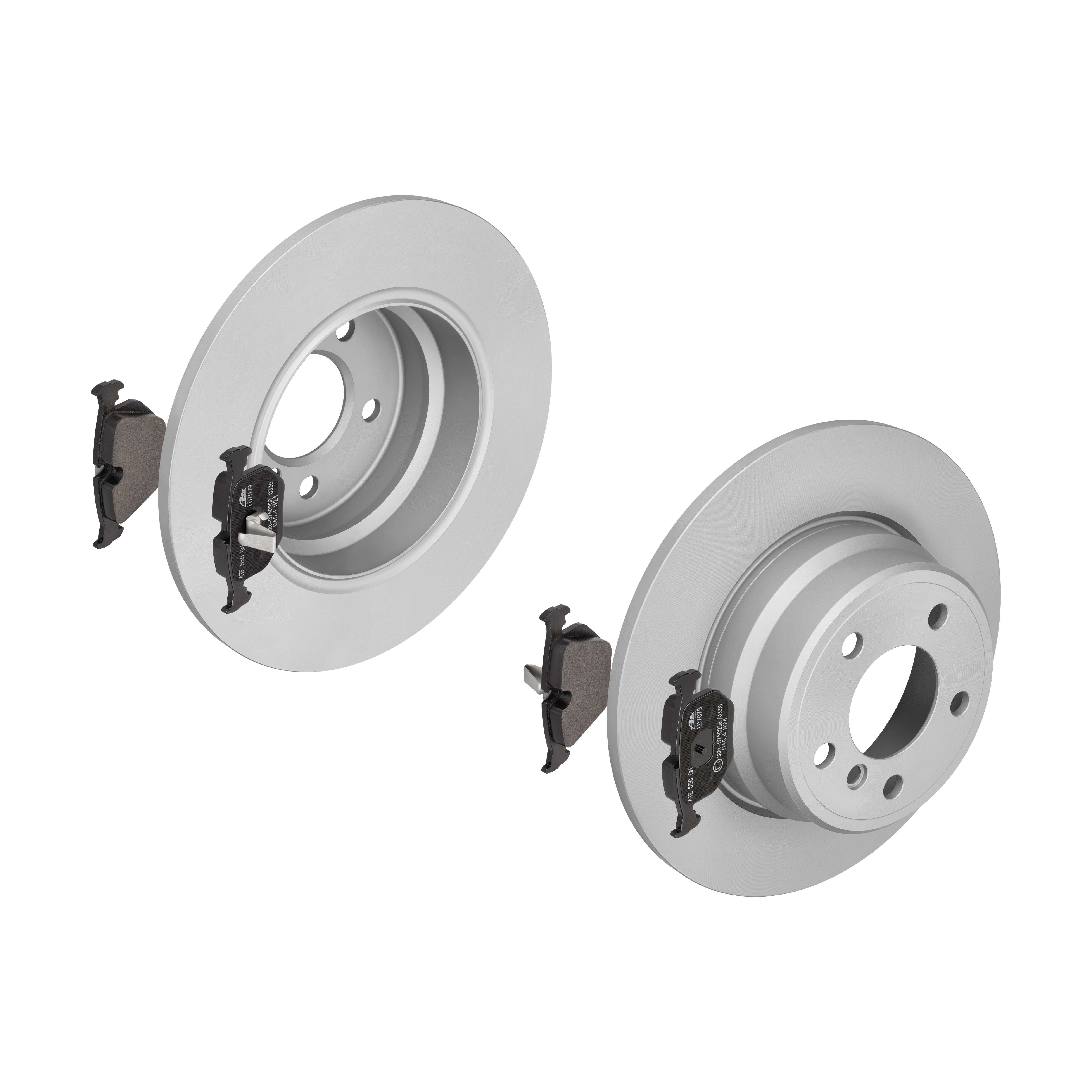 ATE Bremsensatz, Scheibenbremse ijzjsgklb8 Hinterachse Voll 324mm 12mm für BMW LAND ROVER
