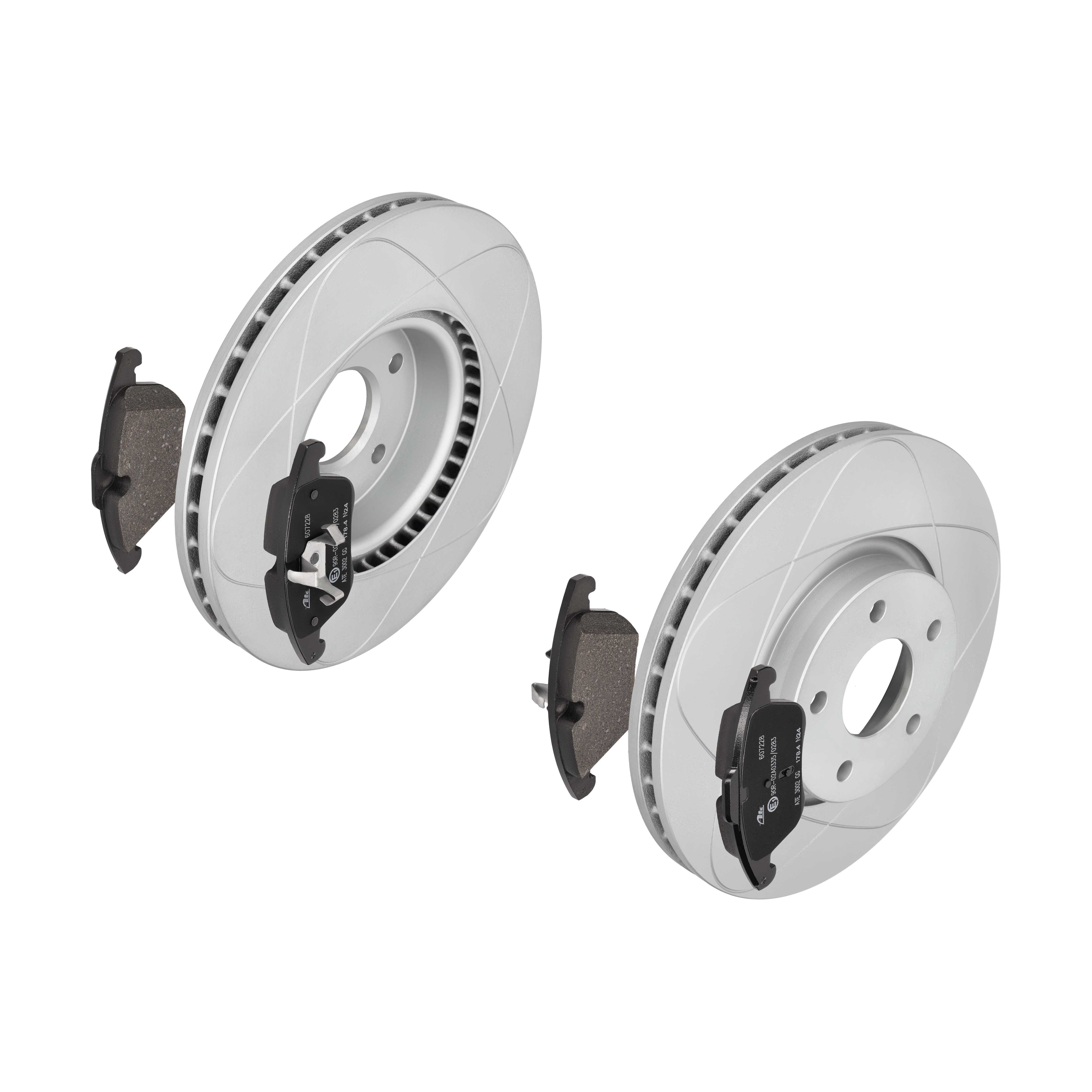 ATE Bremsensatz, Scheibenbremse ijzjsghcp0 Vorderachse belüftet 300mm 28mm für FORD VOLVO LAND ROVER