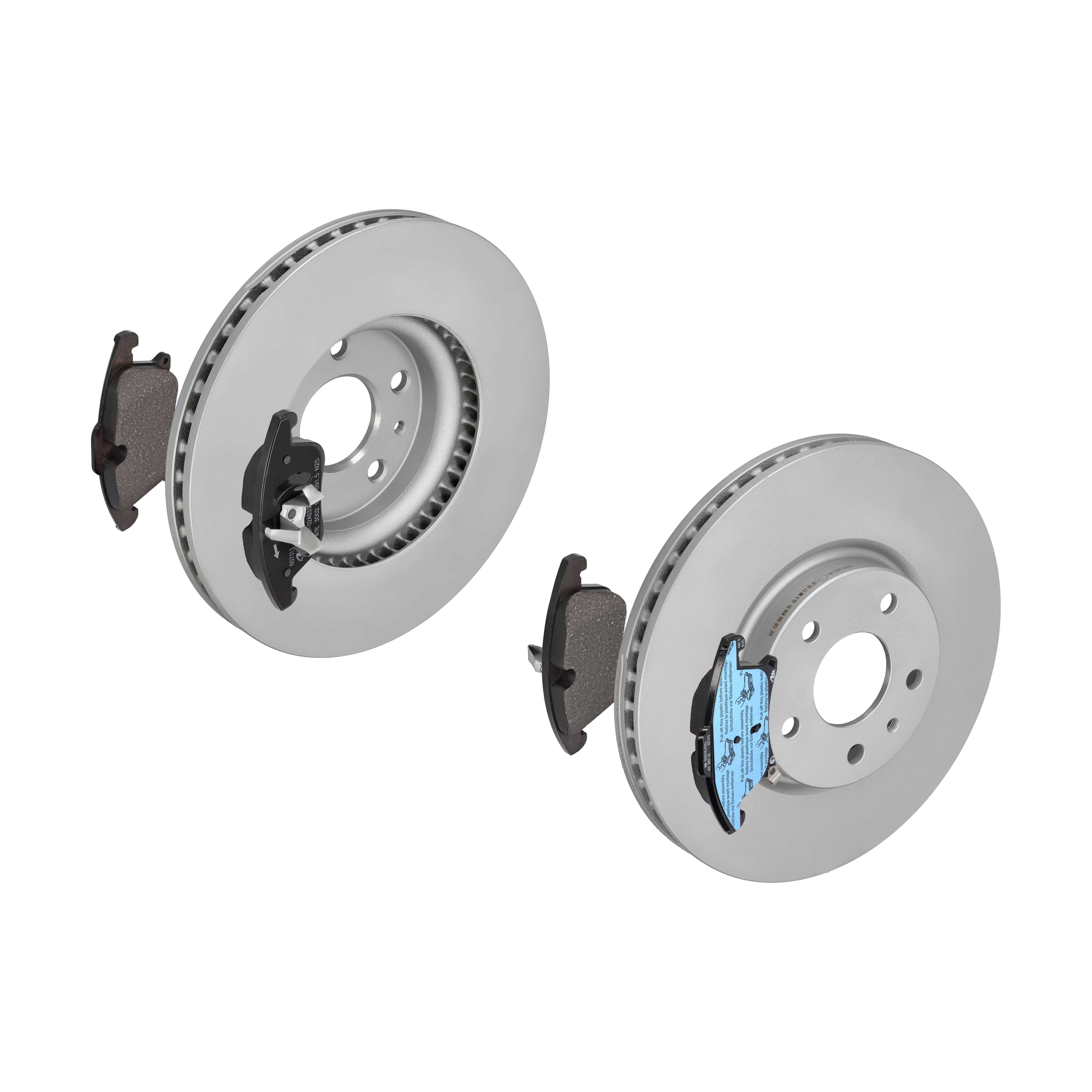 ATE Bremsensatz, Scheibenbremse ijg5y0u4f7 Vorderachse belüftet 300mm 28mm für FORD