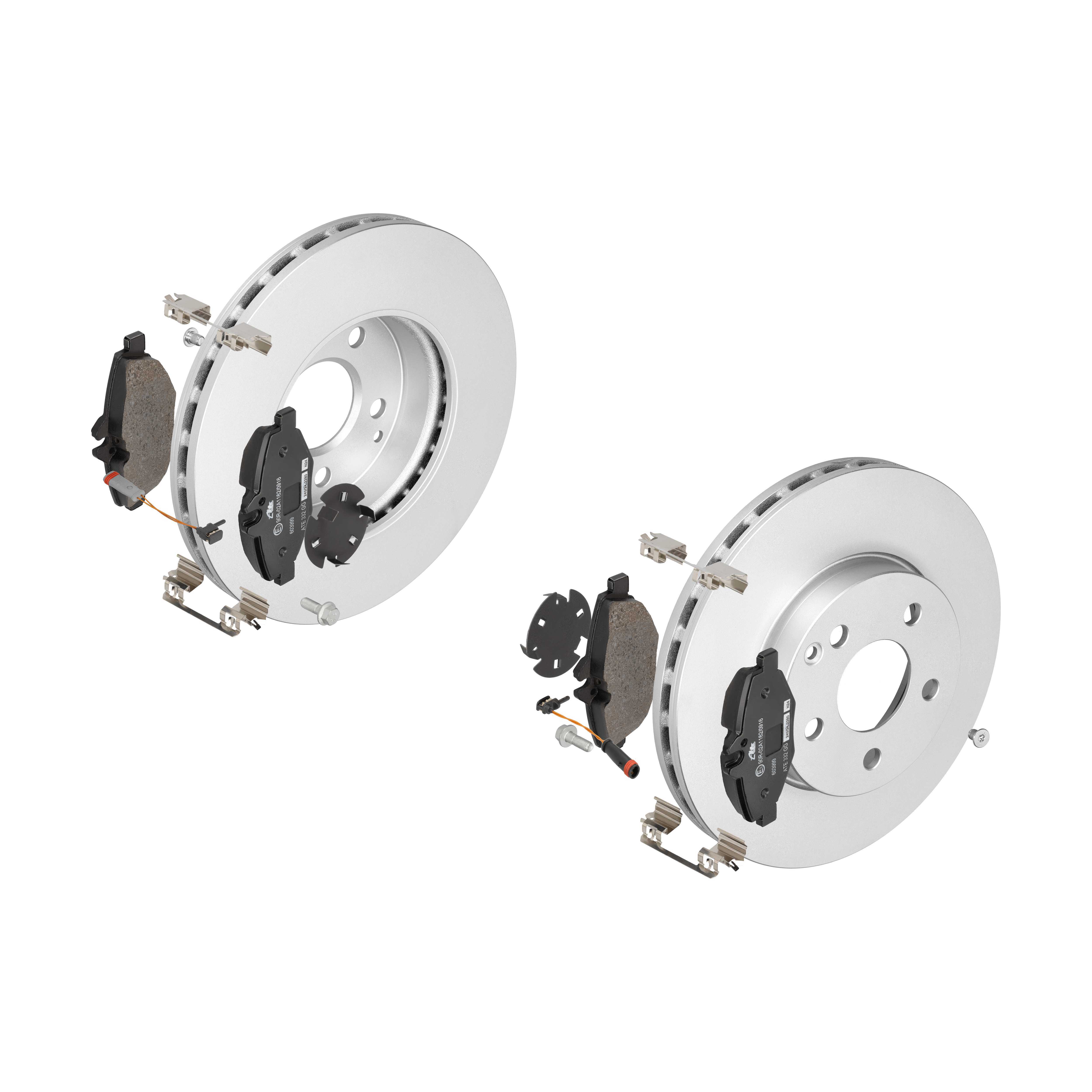 ATE Bremsensatz, Scheibenbremse ijzjsggpi5 Vorderachse belüftet 295mm 28mm für MERCEDES-BENZ