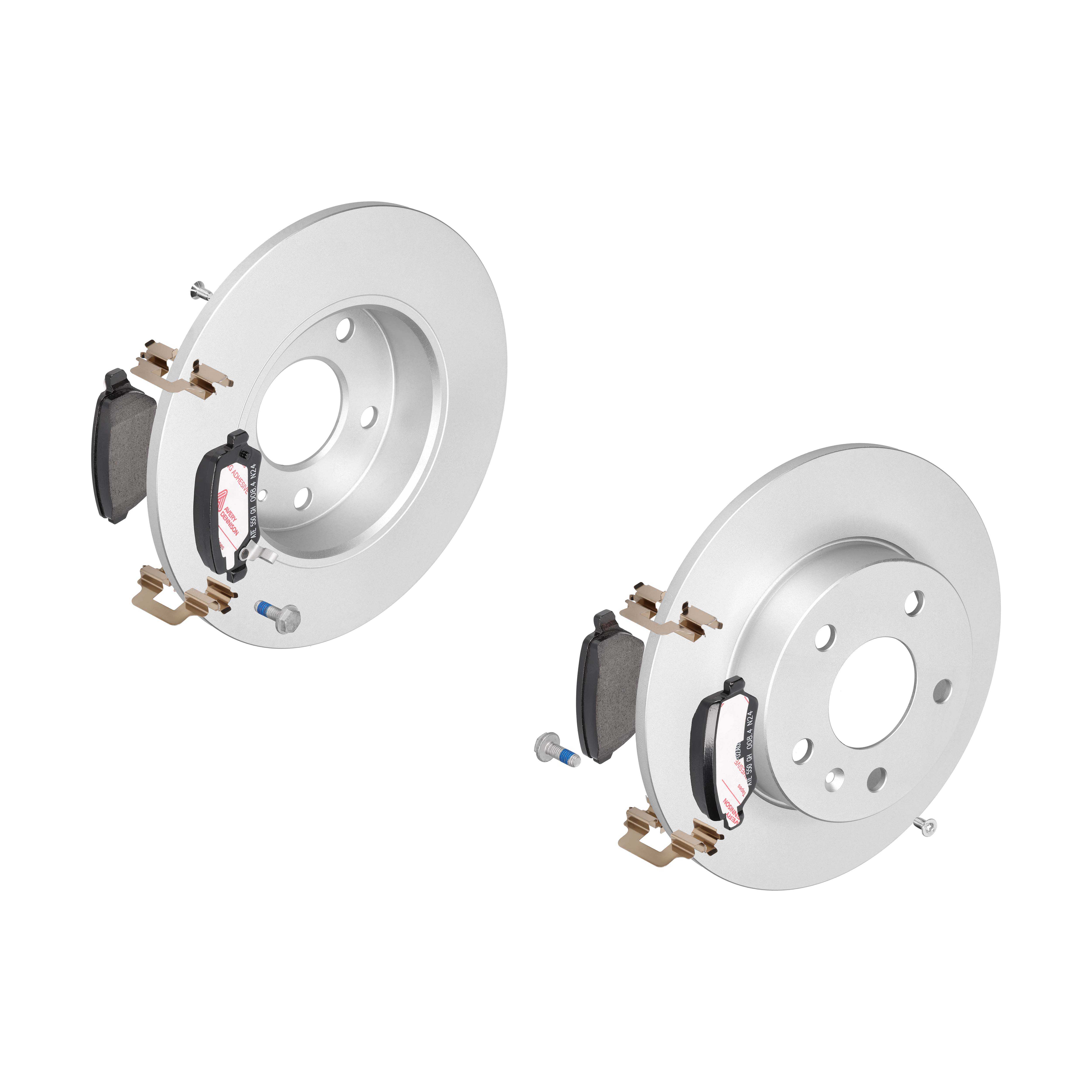 ATE Bremsensatz, Scheibenbremse ijzjsgkj50 Hinterachse Voll 264mm 9mm für OPEL VAUXHALL CHEVROLET KIA