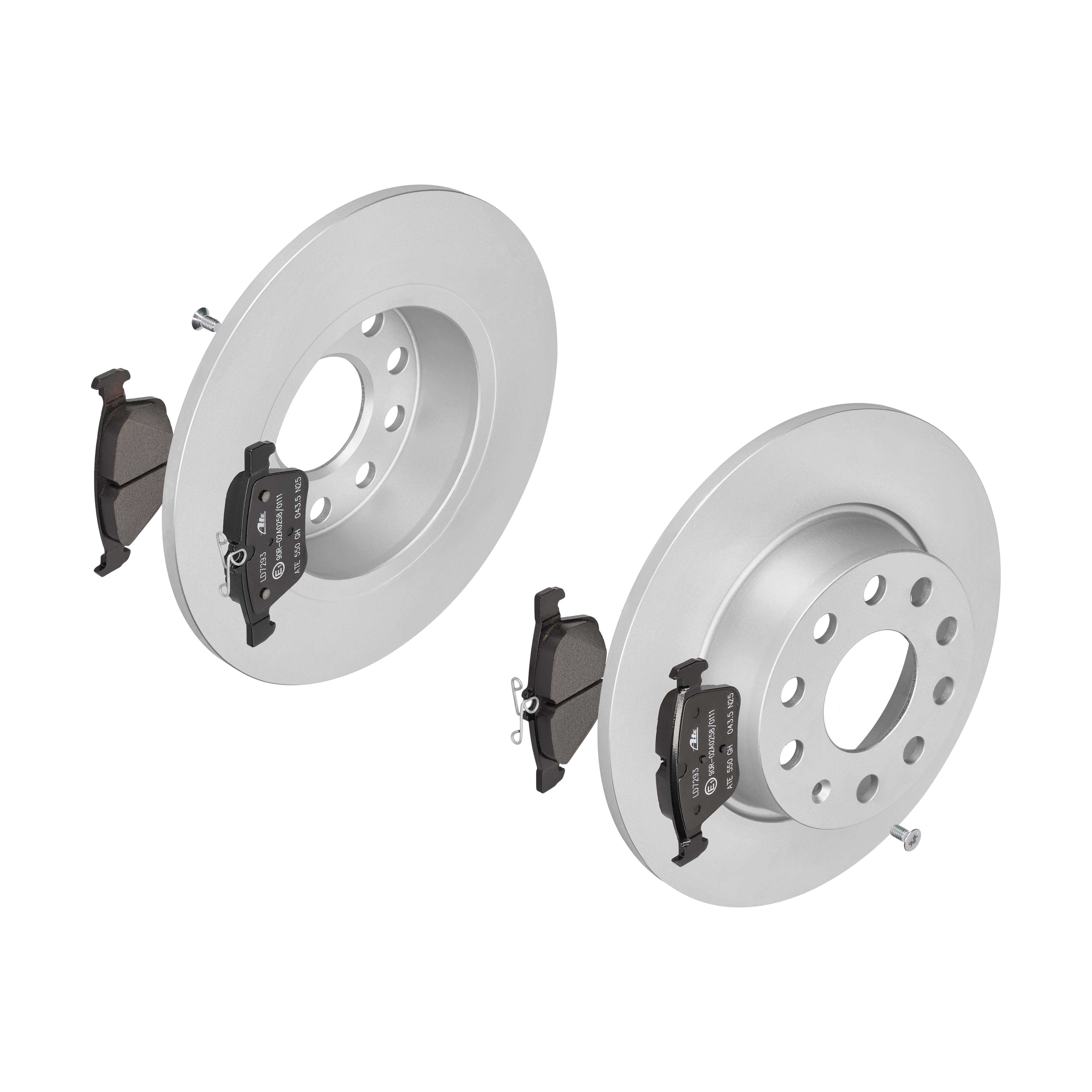 ATE Bremsensatz, Scheibenbremse ijzjsglrt8 Hinterachse Voll 272mm 9mm für SKODA VAG SEAT