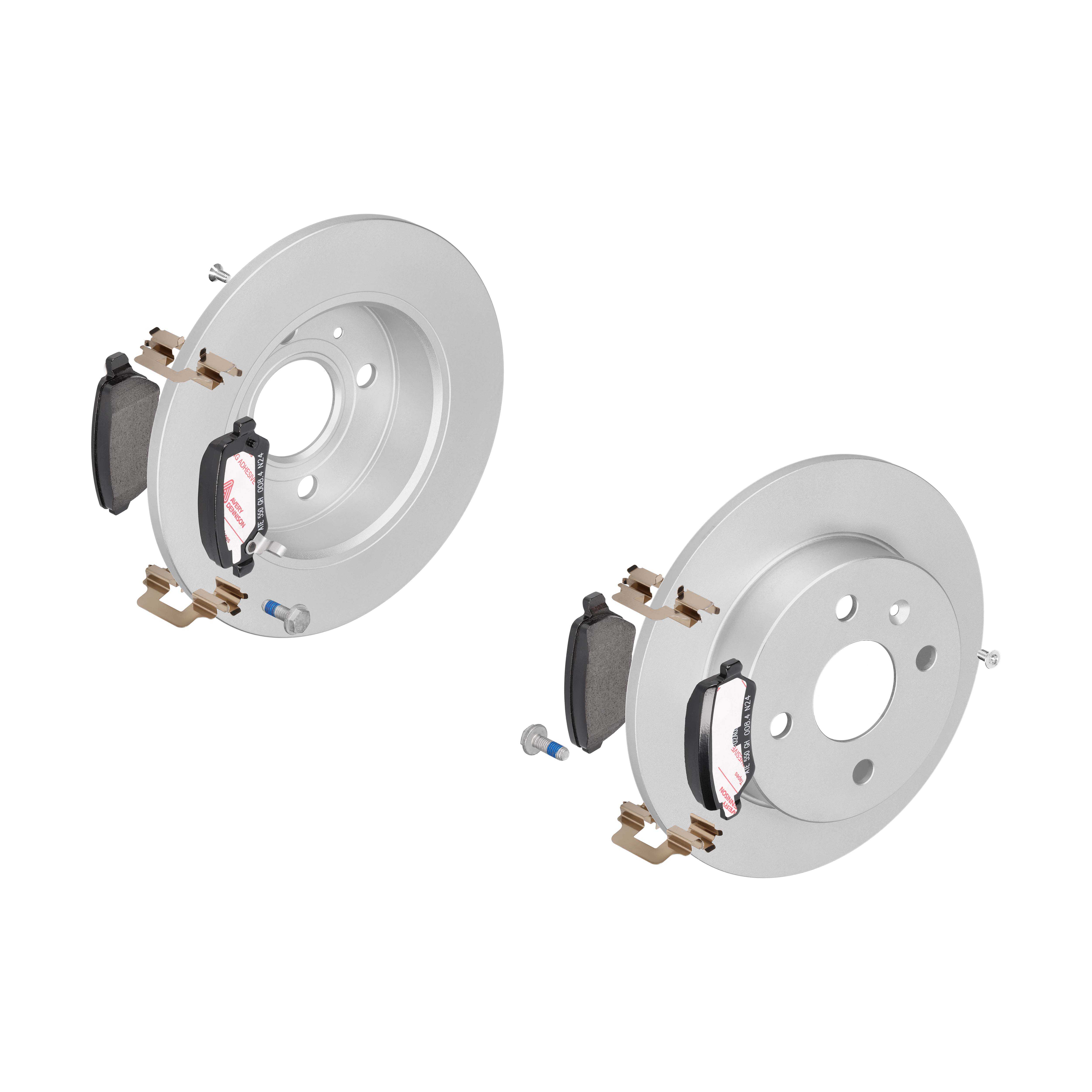 ATE Bremsensatz, Scheibenbremse ijzjsgkcn6 Hinterachse Voll 240mm 9mm für OPEL VAUXHALL CHEVROLET KIA