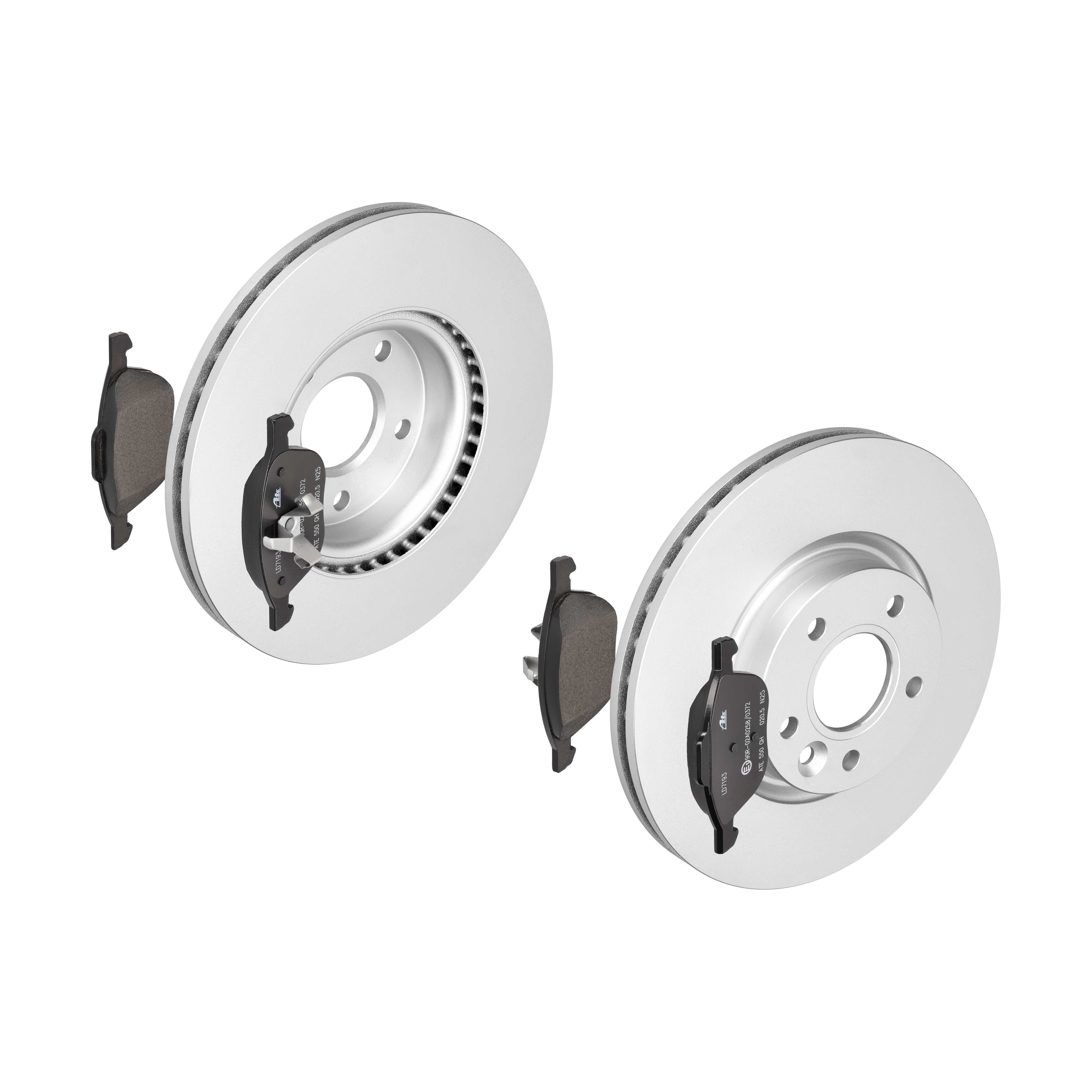 ATE Bremsensatz, Scheibenbremse ijzjsgior0 Vorderachse belüftet 300mm 25mm für VOLVO FORD MAZDA