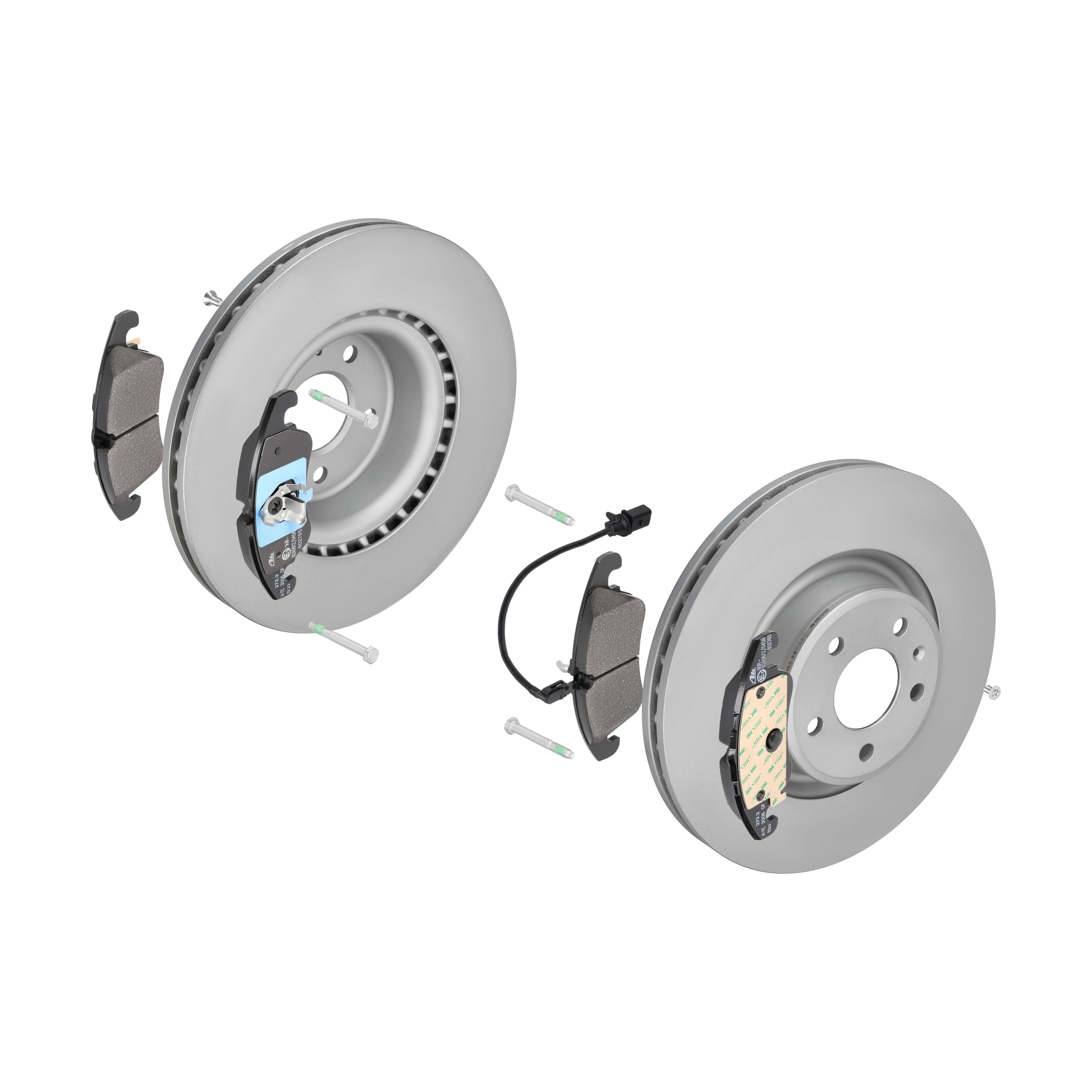 ATE ijzjsgh610 Vorderachse belüftet 345mm 30mm für VAG