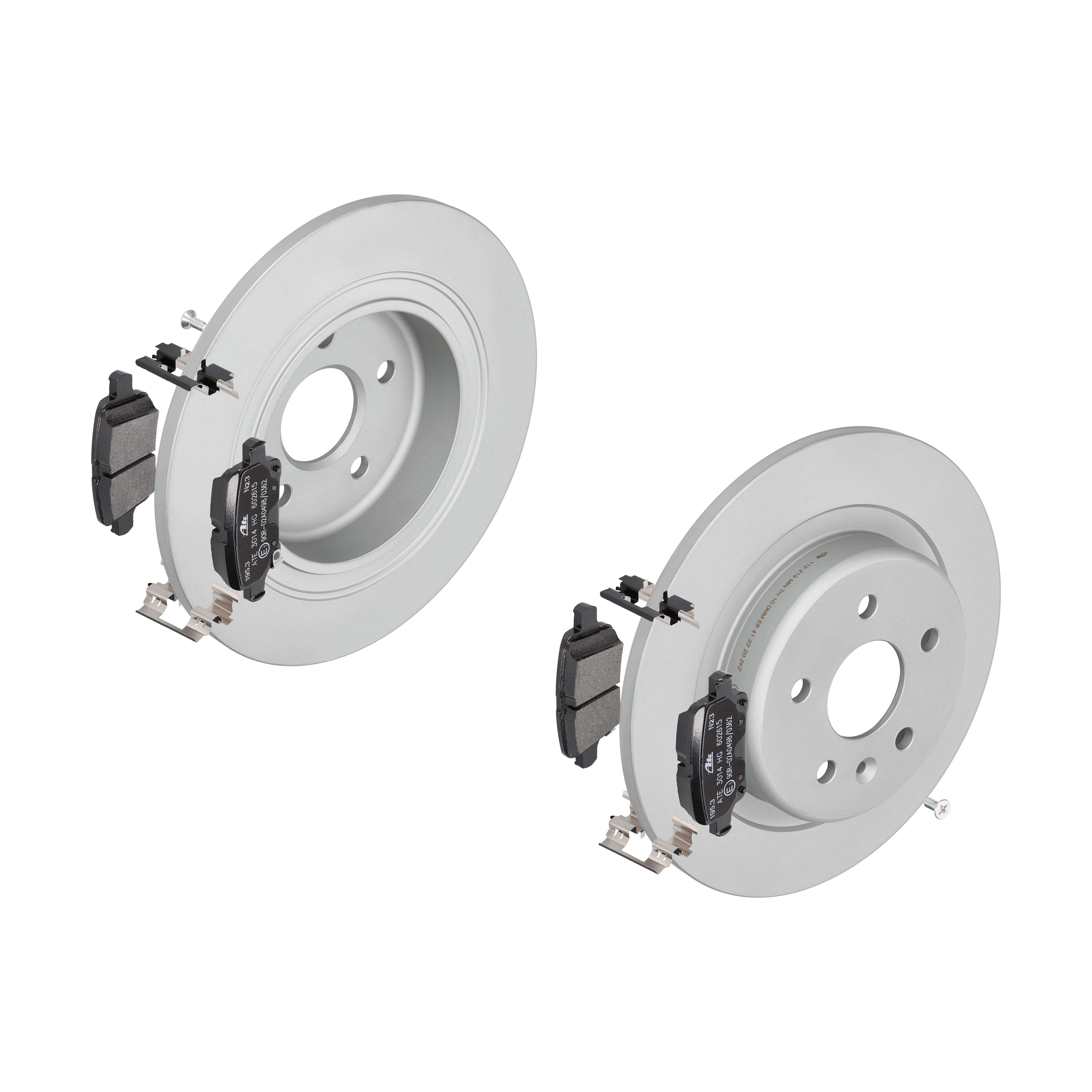 ATE Bremsensatz, Scheibenbremse ijzjsg6dx8 Hinterachse Voll 288mm 12mm für VAUXHALL OPEL