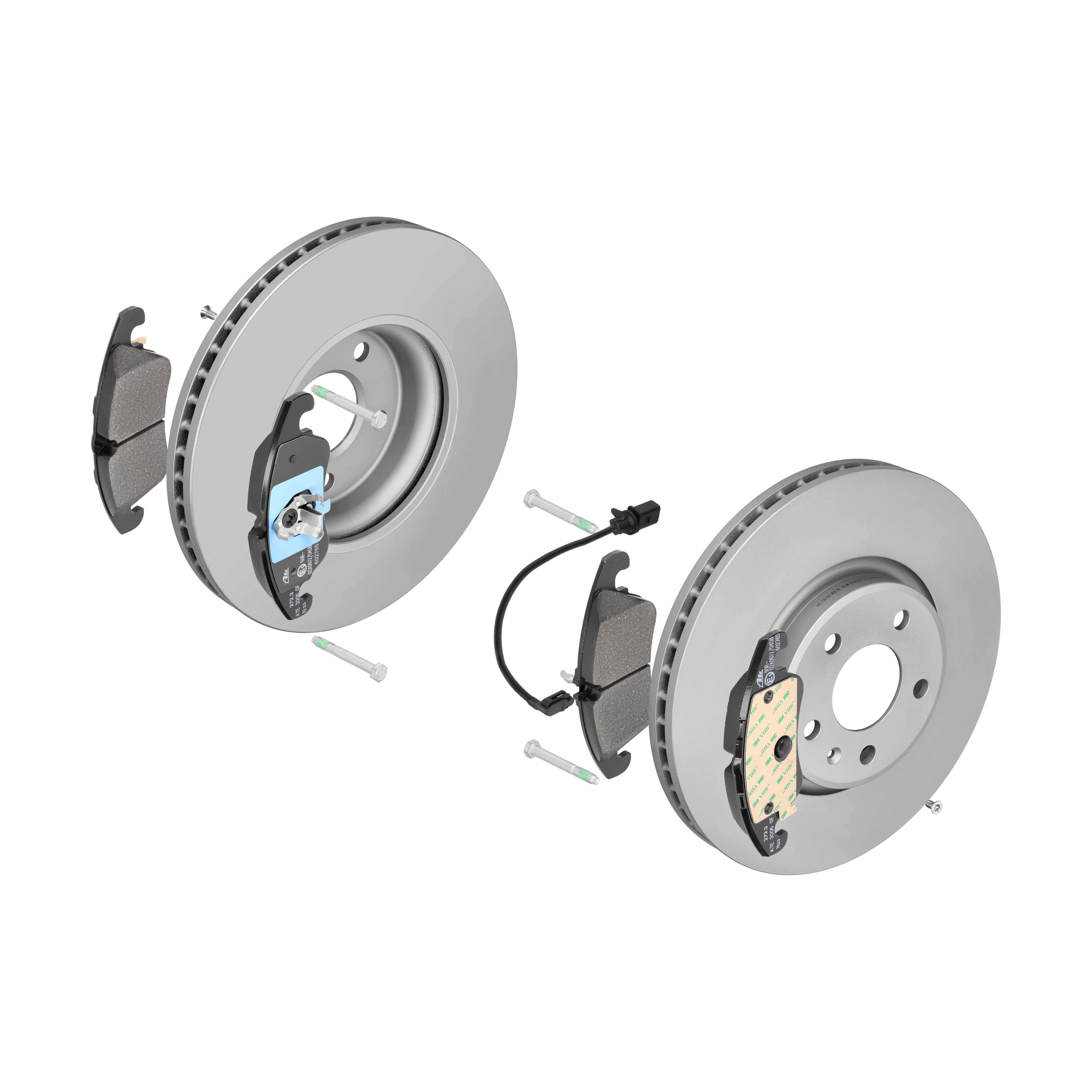 ATE ijzjsg6p63 Vorderachse belüftet 320mm 30mm für VAG
