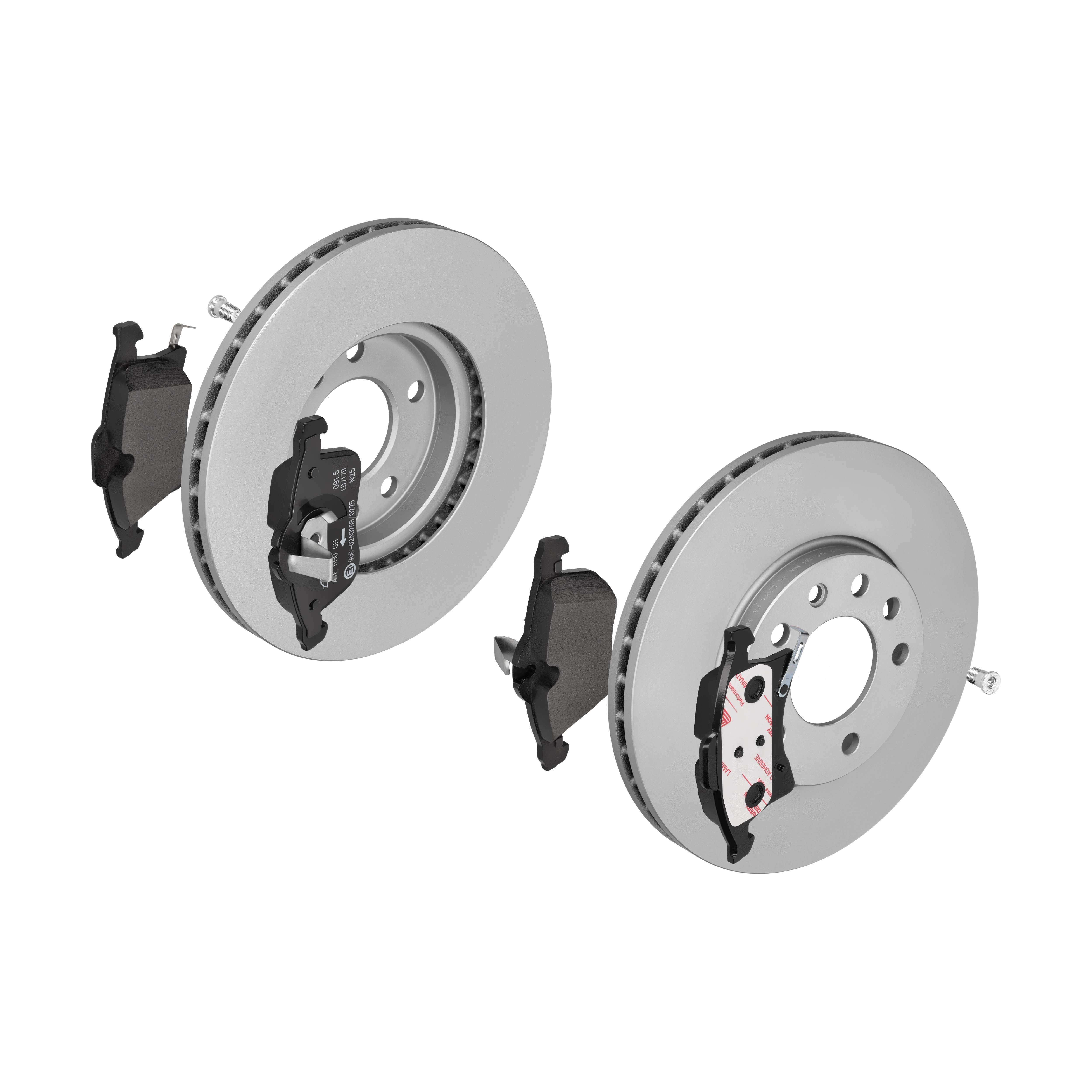 ATE Bremsensatz, Scheibenbremse ijzjsg6n49 Vorderachse belüftet 280mm 24mm für OPEL VAUXHALL CHEVROLET