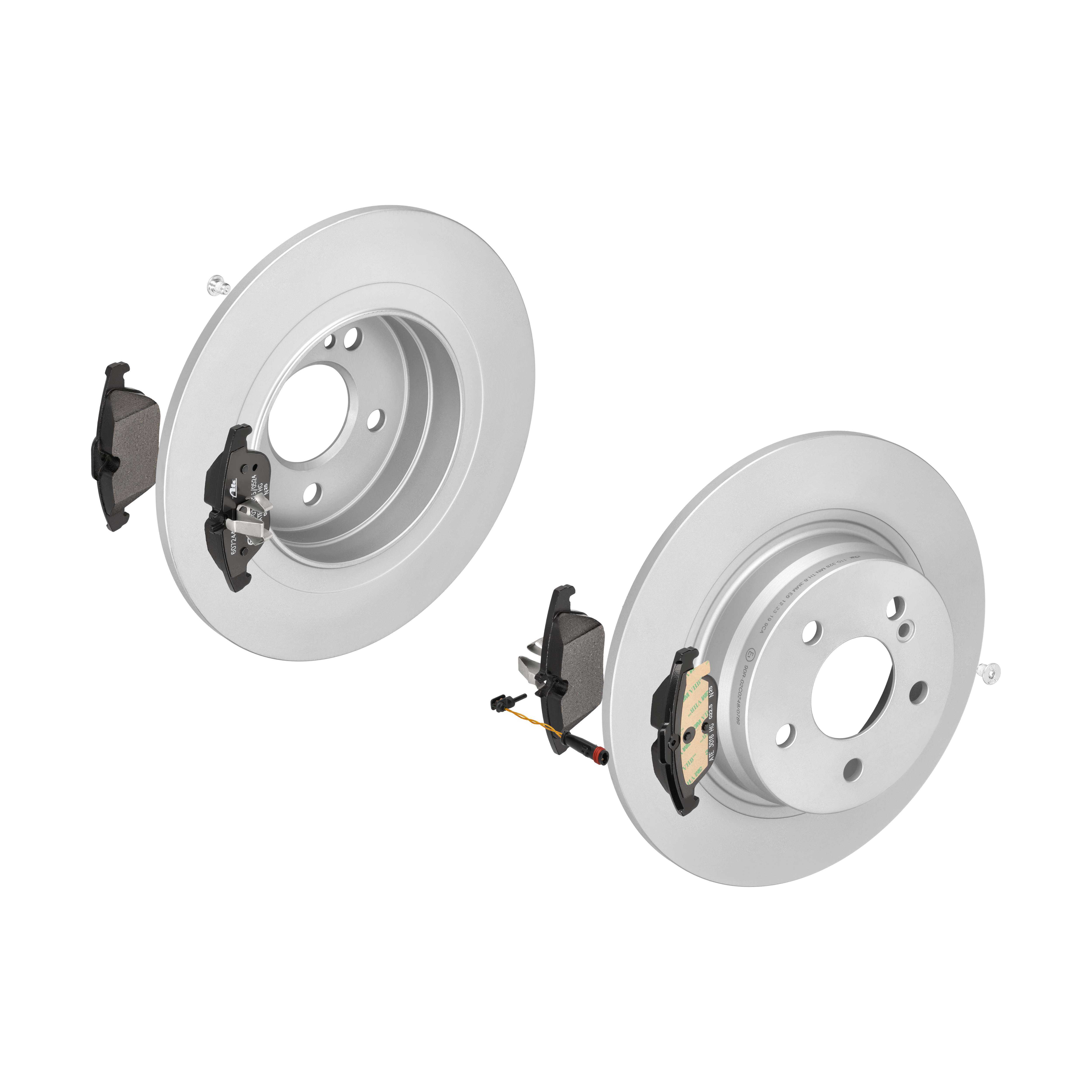 ATE Bremsensatz, Scheibenbremse ijf141eo99 Hinterachse Voll 300mm 10mm für MERCEDES-BENZ MAYBACH