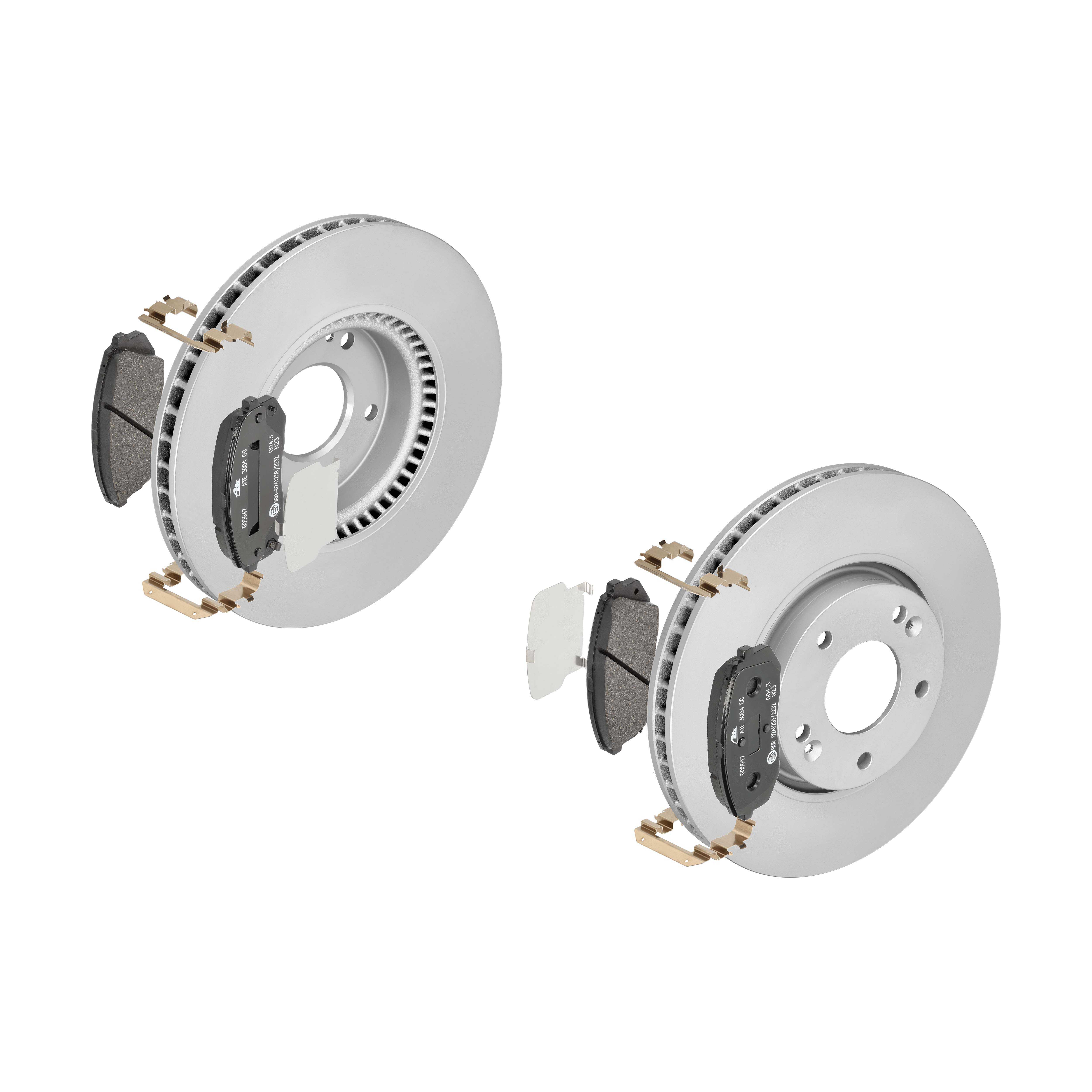 ATE Bremsensatz, Scheibenbremse sg000008a4 Vorderachse belüftet 300mm 28mm für HYUNDAI KIA