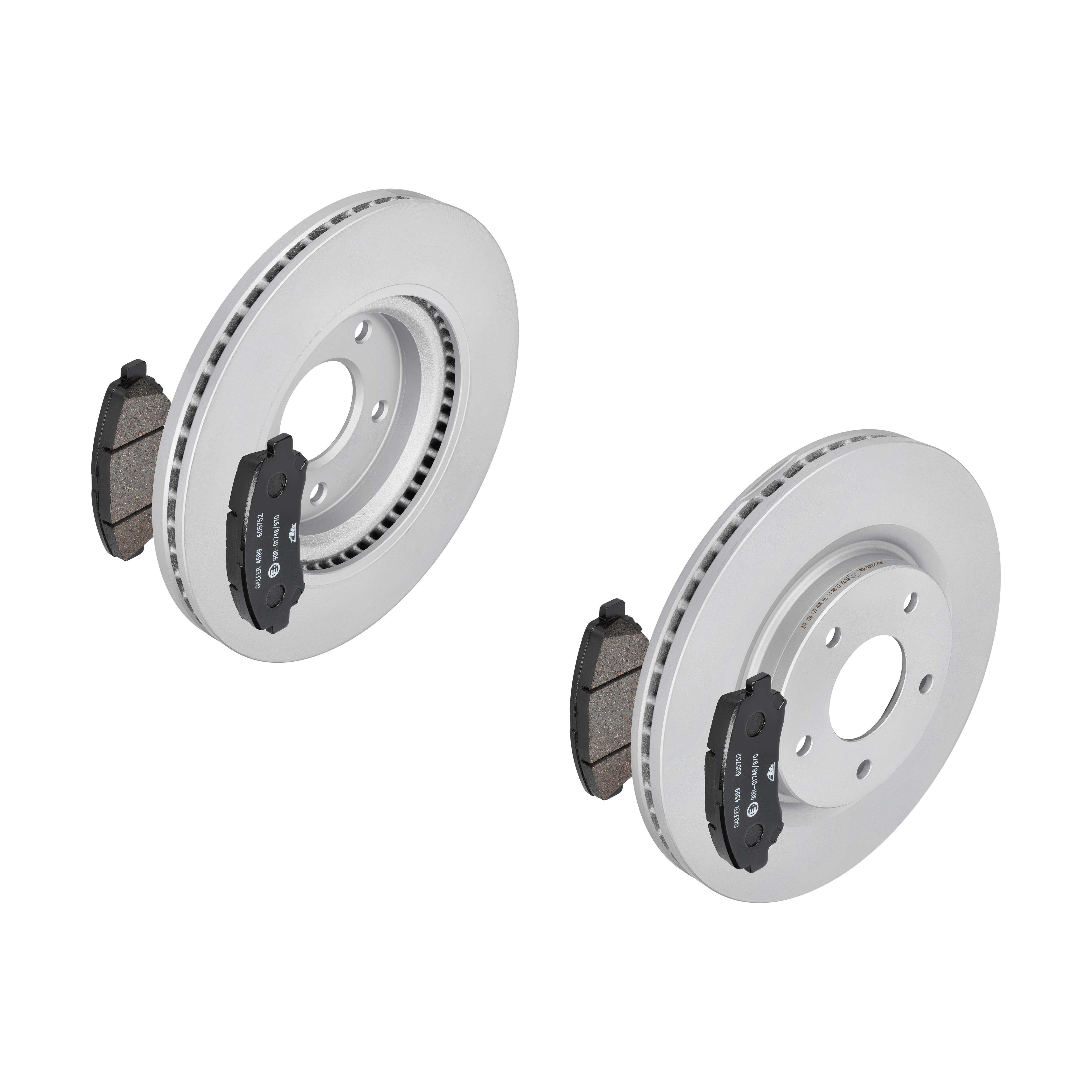ATE Bremsensatz, Scheibenbremse ijzjsg6hf4 Vorderachse belüftet 296mm 26mm für NISSAN SUZUKI