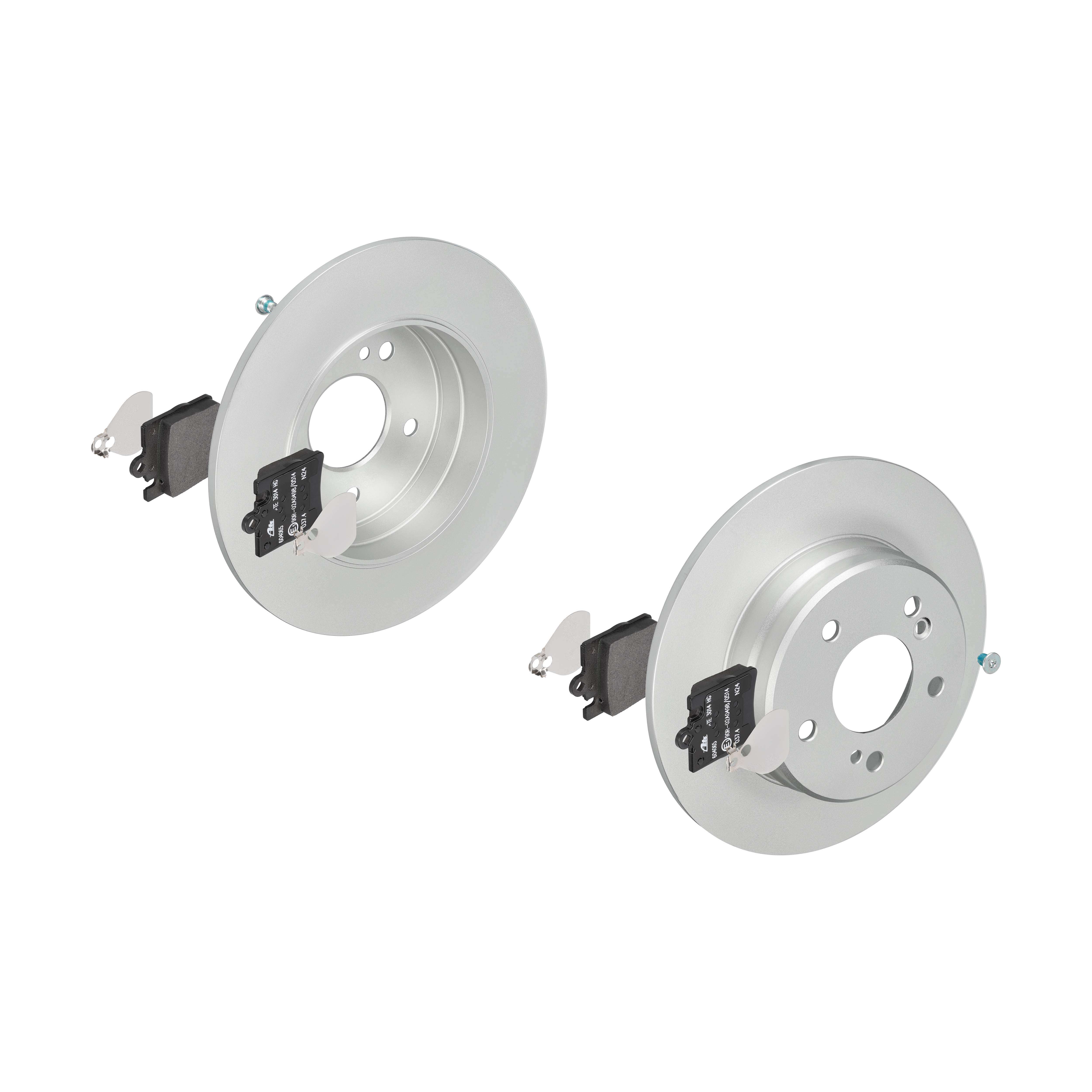 ATE Bremsensatz, Scheibenbremse ijzjsgkuh8 Hinterachse Voll 278mm 9mm für MERCEDES-BENZ CHRYSLER