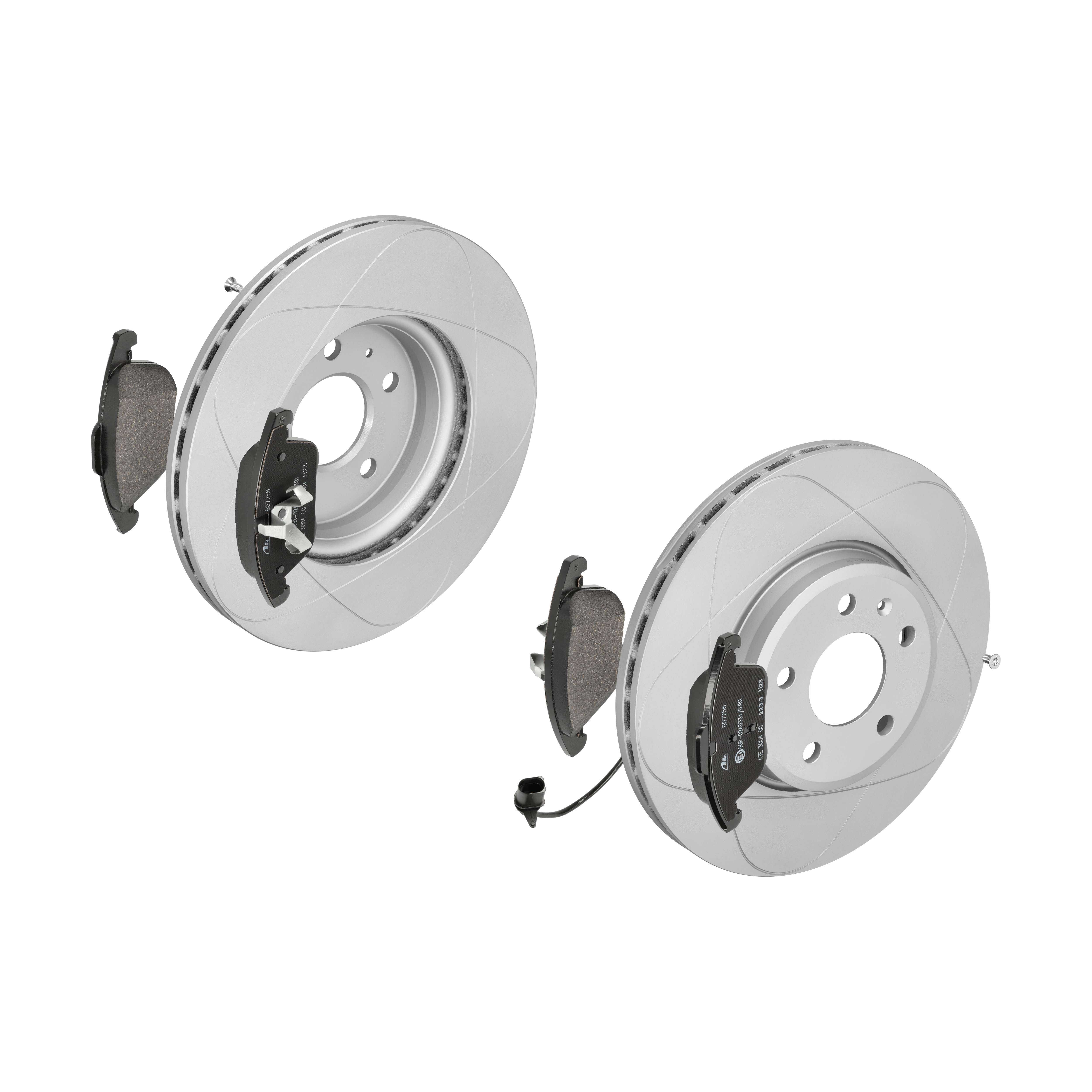 ATE ijzjsgibl6 Vorderachse belüftet 314mm 25mm für VAG