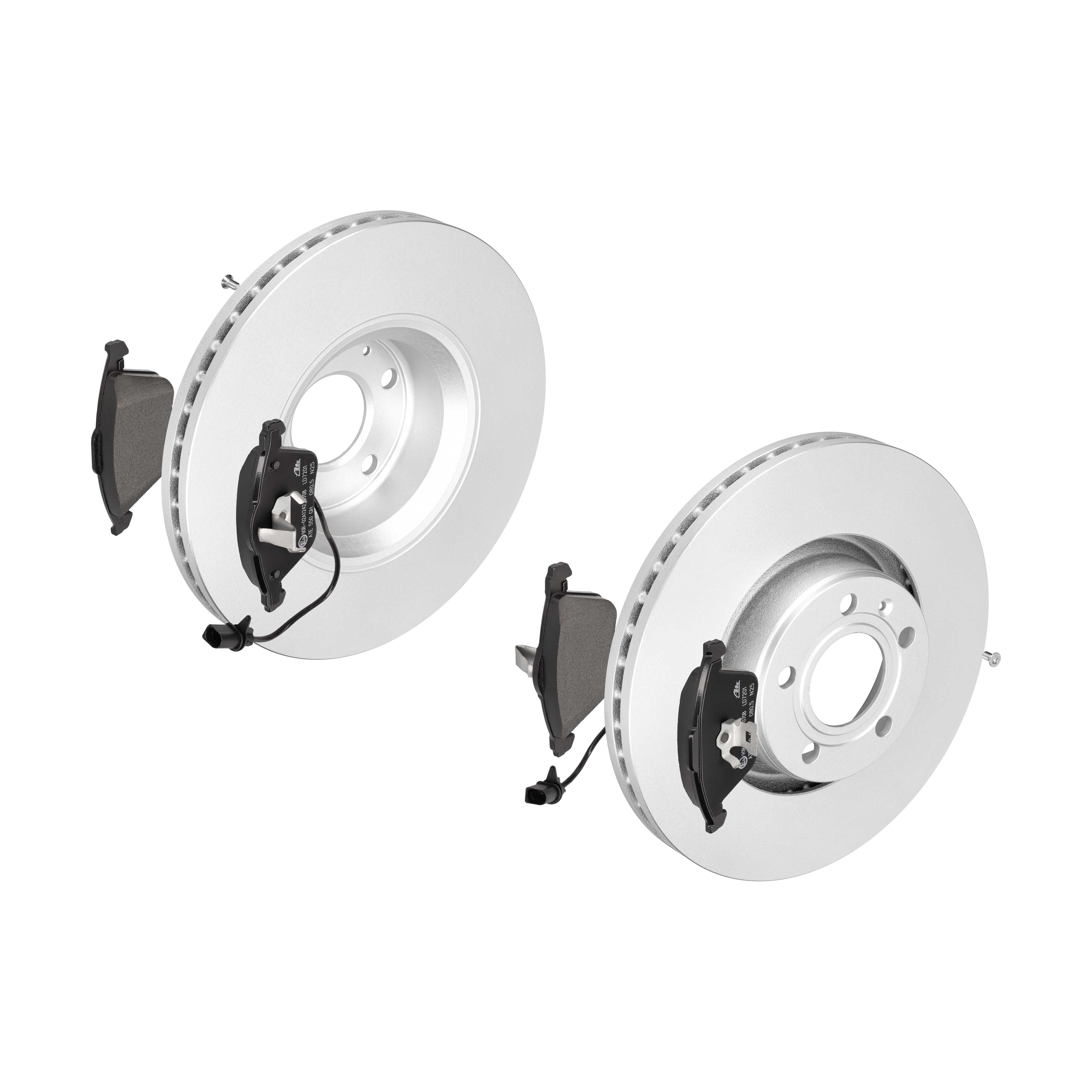 ATE Bremsensatz, Scheibenbremse ijzjsgirs9 Vorderachse belüftet 321mm 30mm für VAG SEAT