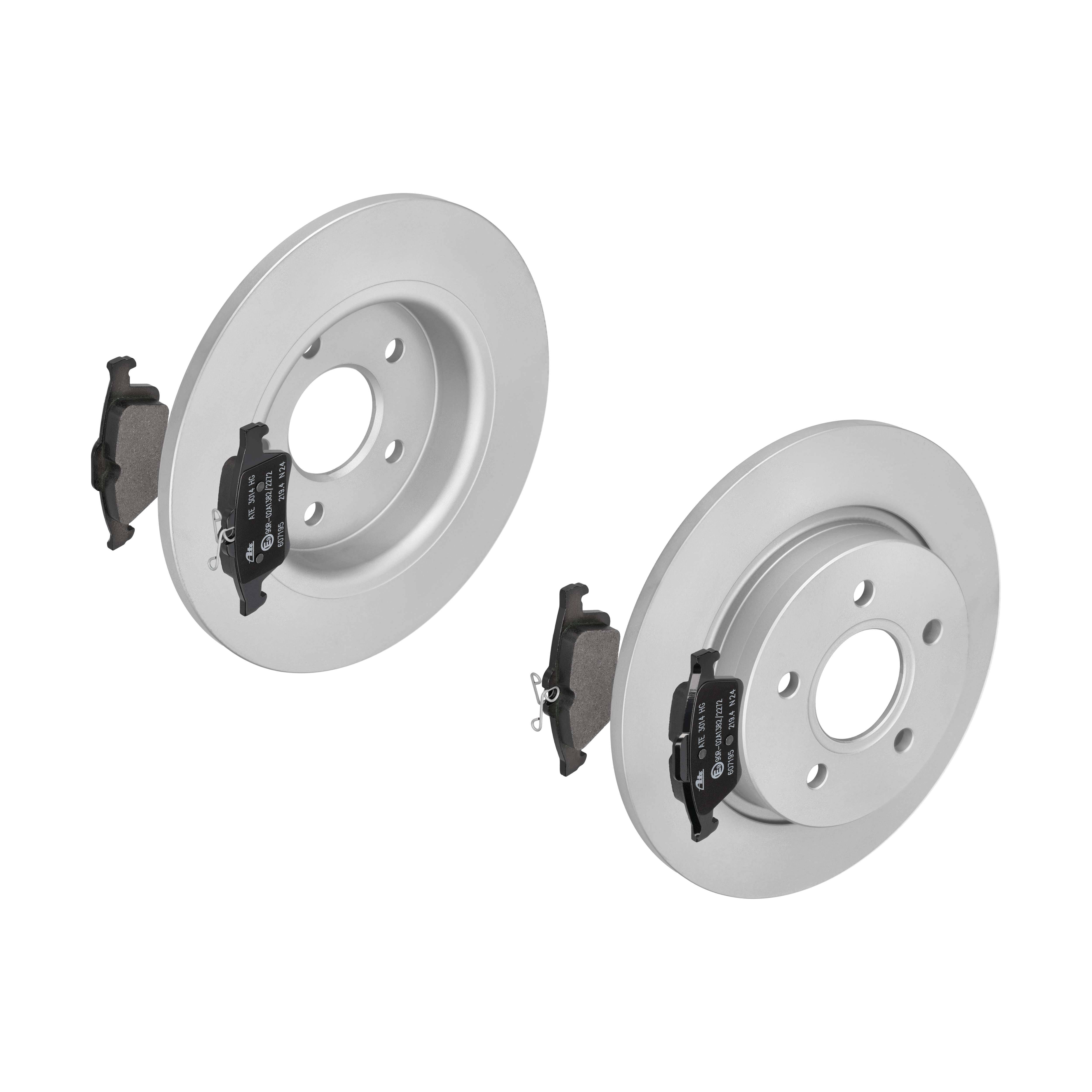 ATE Bremsensatz, Scheibenbremse ijf141dxs3 Hinterachse Voll 271mm 11mm für FORD VAUXHALL OPEL VOLVO GENERAL MOTORS MAZDA