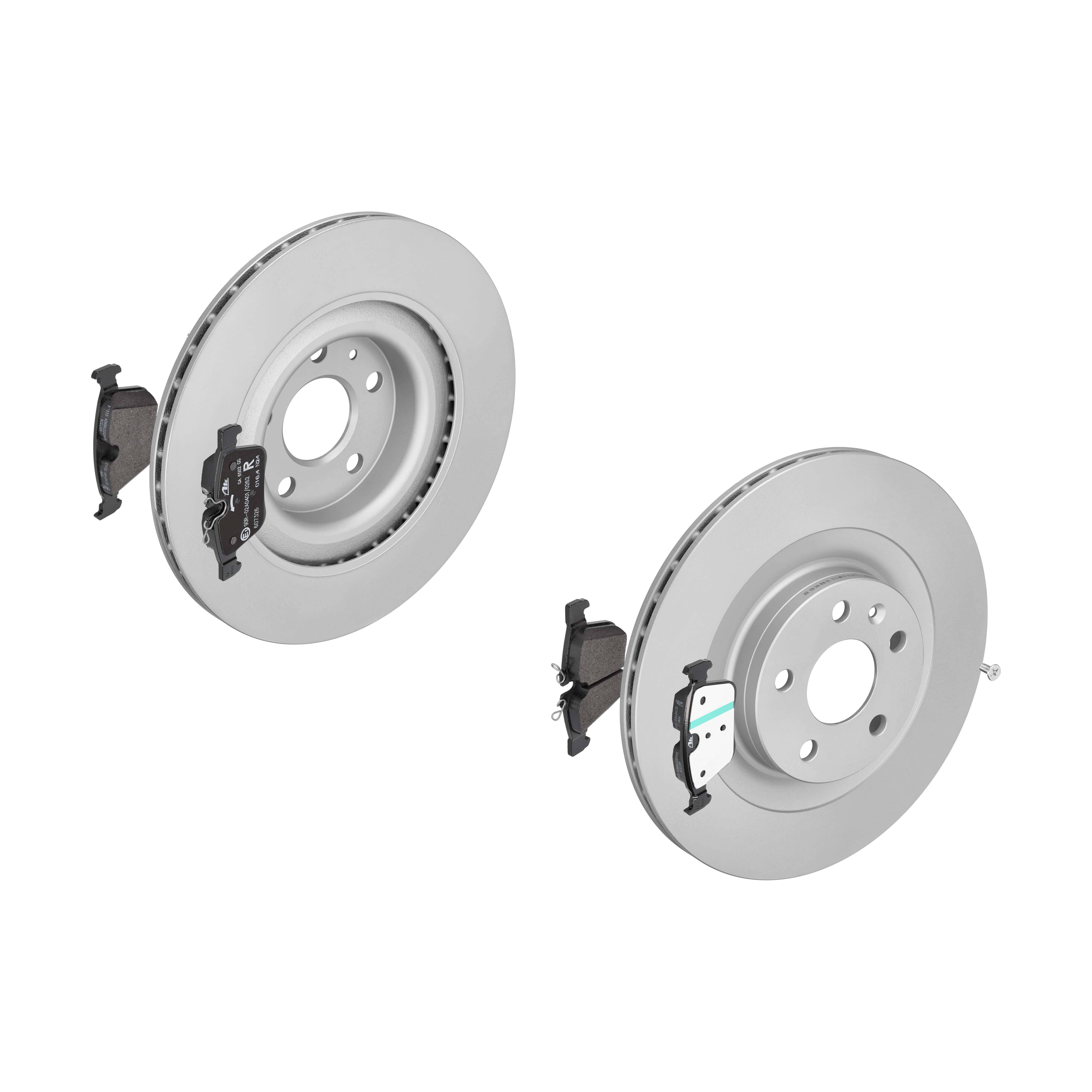 ATE Bremsensatz, Scheibenbremse ijzjsgkqh4 Hinterachse belüftet 320mm 20mm für VOLVO LAND ROVER JAGUAR