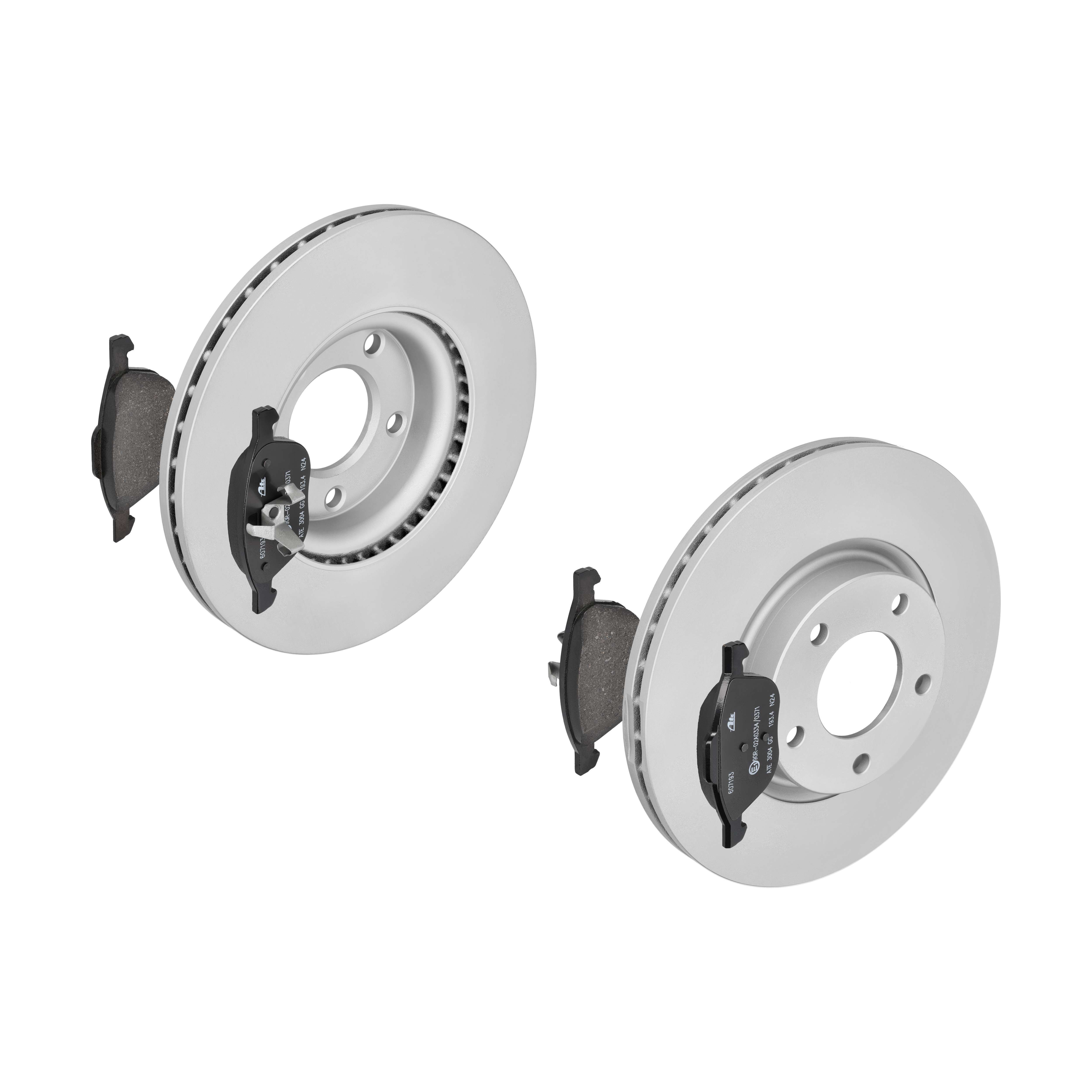 ATE Bremsensatz, Scheibenbremse ijf1417b16 Vorderachse belüftet 300mm 25mm für FORD VOLVO MAZDA