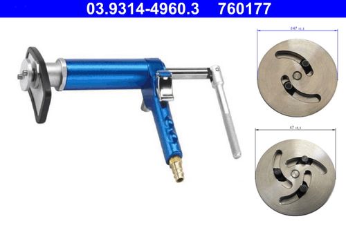 Produktbild für Dreh-/Rückstellwerkzeugsatz, Bremssattelkolben