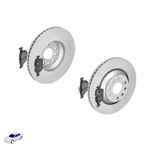 Produktbild für Bremsensatz-Hinterachse