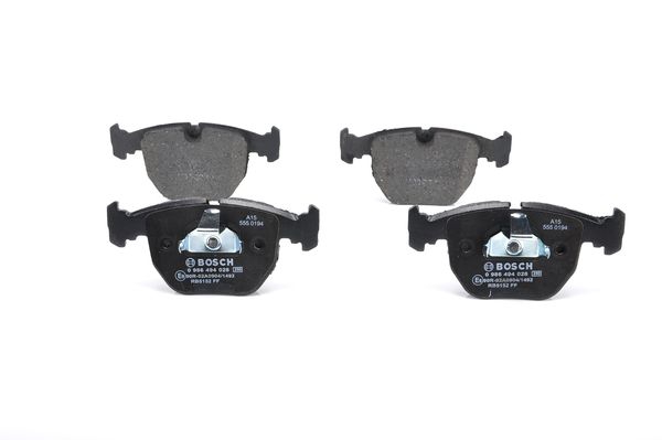 BOSCH Bremsensatz, Scheibenbremse ijf140urf8 Vorderachse belüftet 296mm 22mm für BMW ROVER