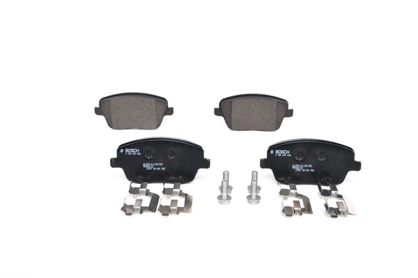 BOSCH Bremsensatz, Scheibenbremse ijf140uvb6 Vorderachse belüftet 288mm 25mm für VW SKODA SEAT AUDI